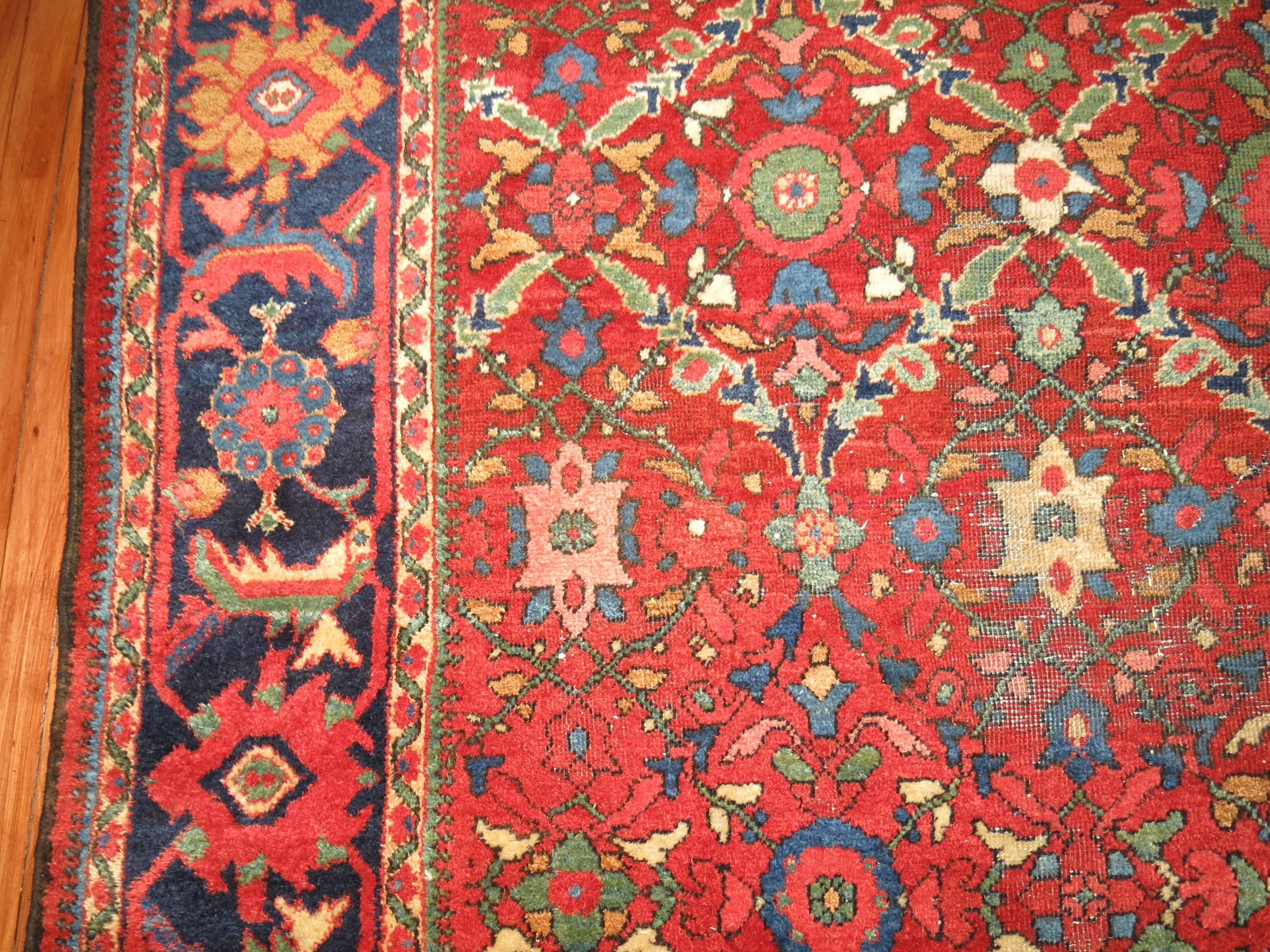 Wool Persian Mahal Room Size Carpet