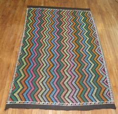 Vintage Turkish Jajim Flat-weave