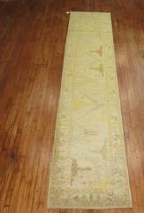 Gold Brown Vintage Inspired Turkish Runner