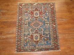 Zabihi Collection Antique Persian Heriz Rug