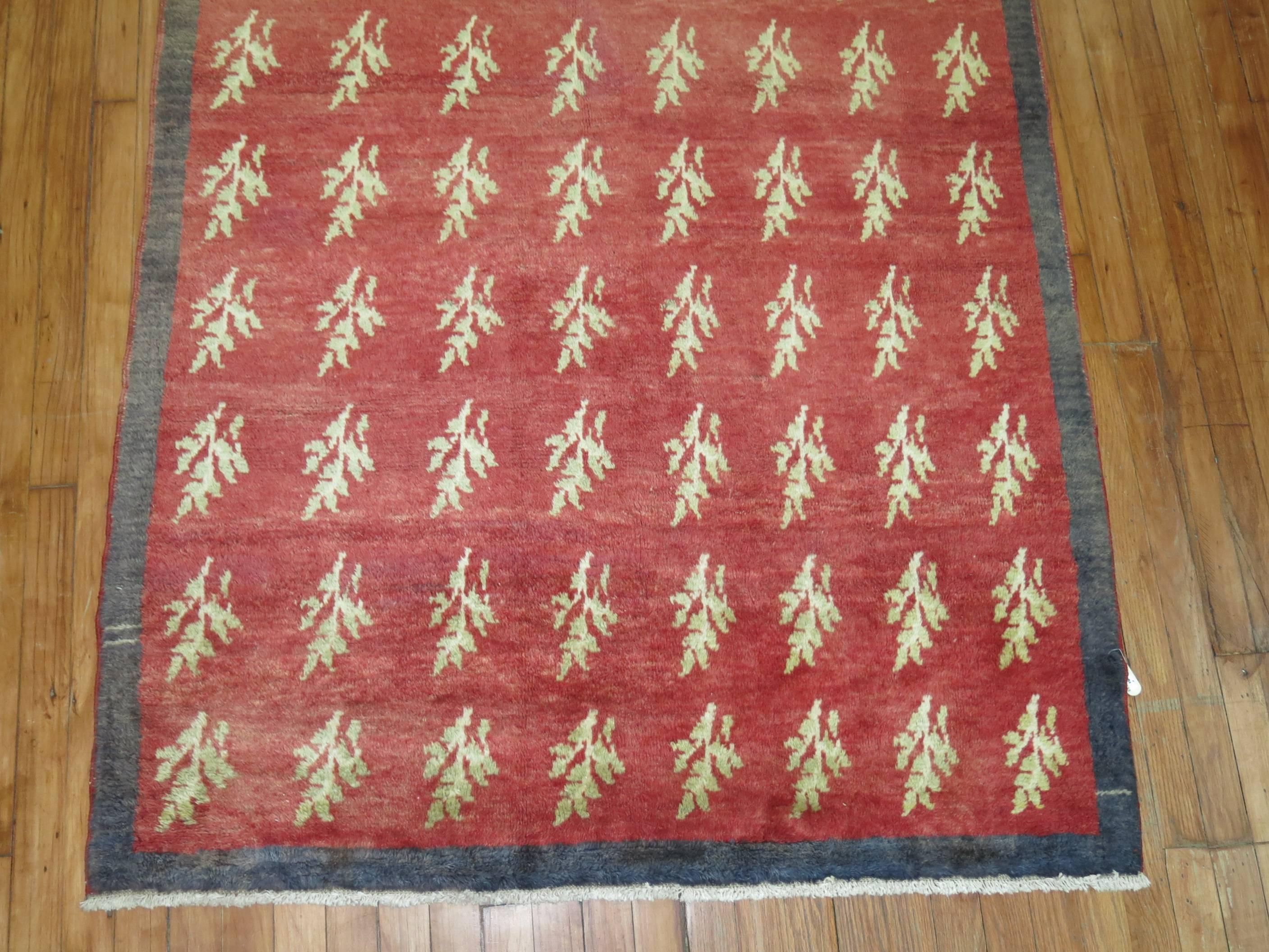 Türkischer Konya-Teppich im Vintage-Stil  (Agra) im Angebot