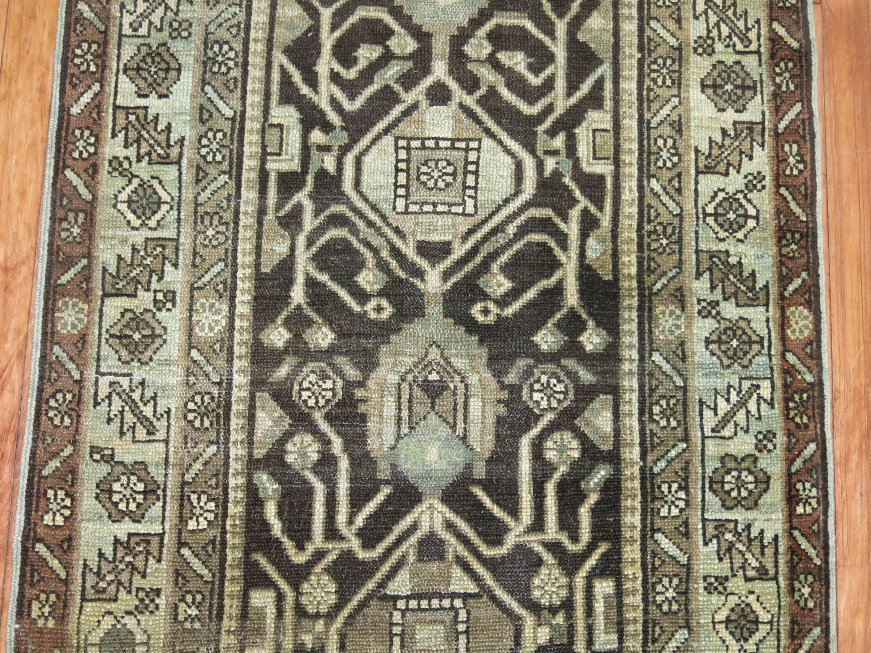 Hand-Knotted Malayer Runner