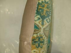 Green Yastik Rug Pillow