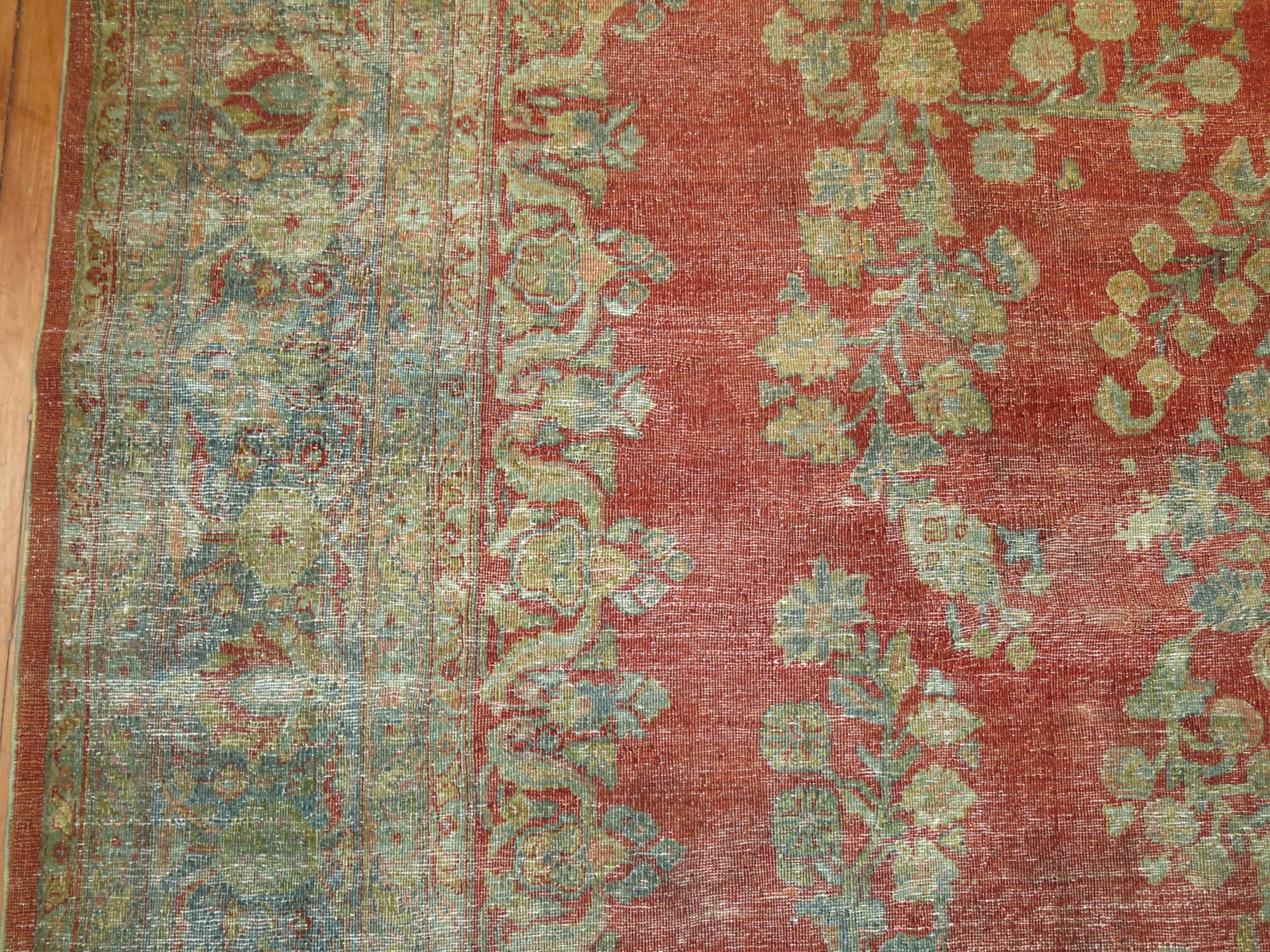 20th Century Decorative Persian Sarouk Carpet For Sale