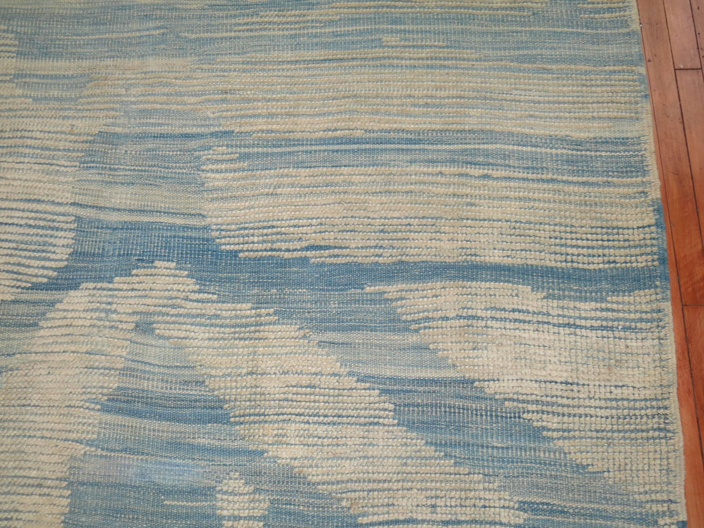 flat weave wool rug