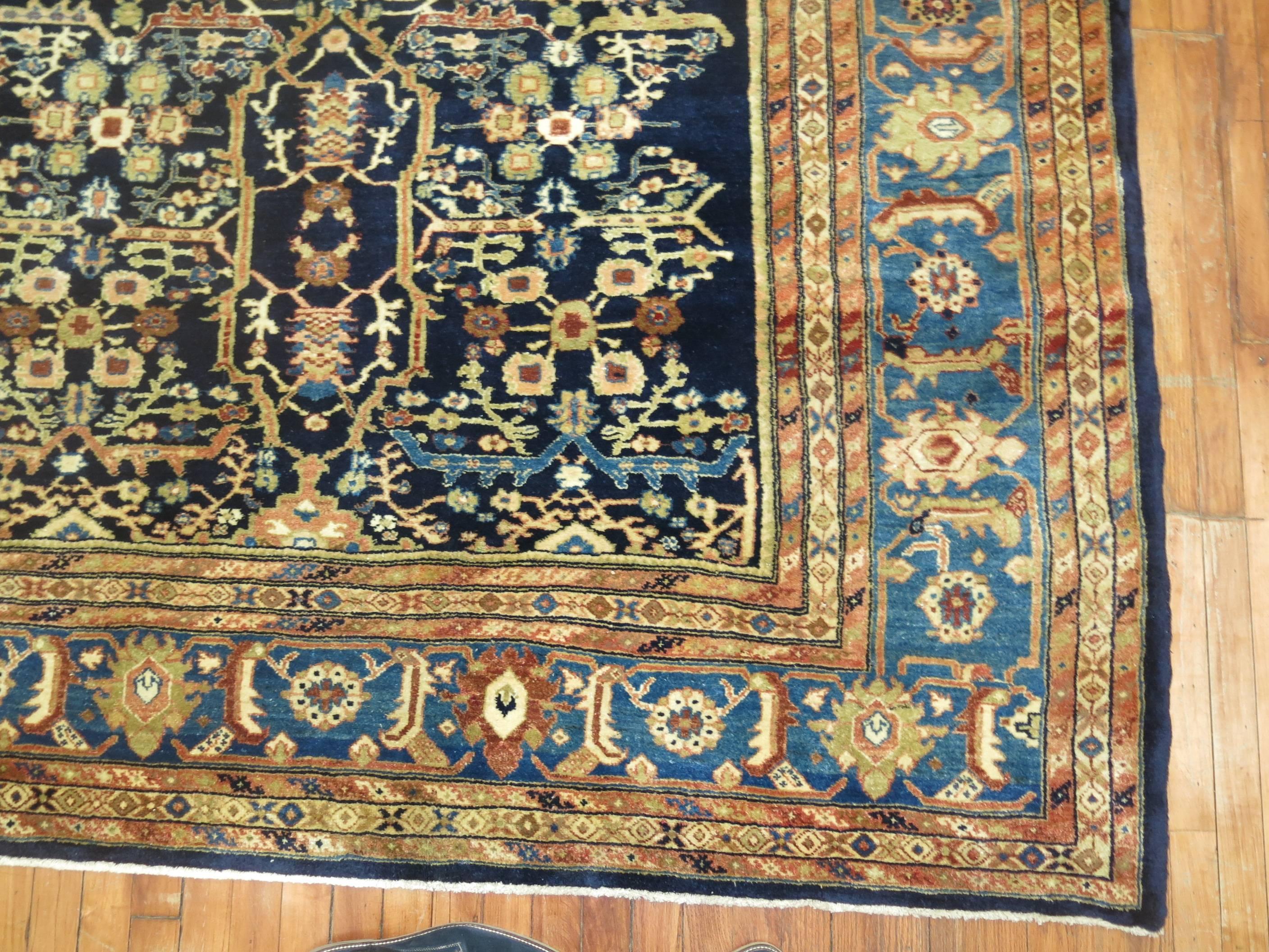 Ein zimmergroßer persischer Malayer-Teppich aus dem frühen 20.

10'7'' x 12'8''