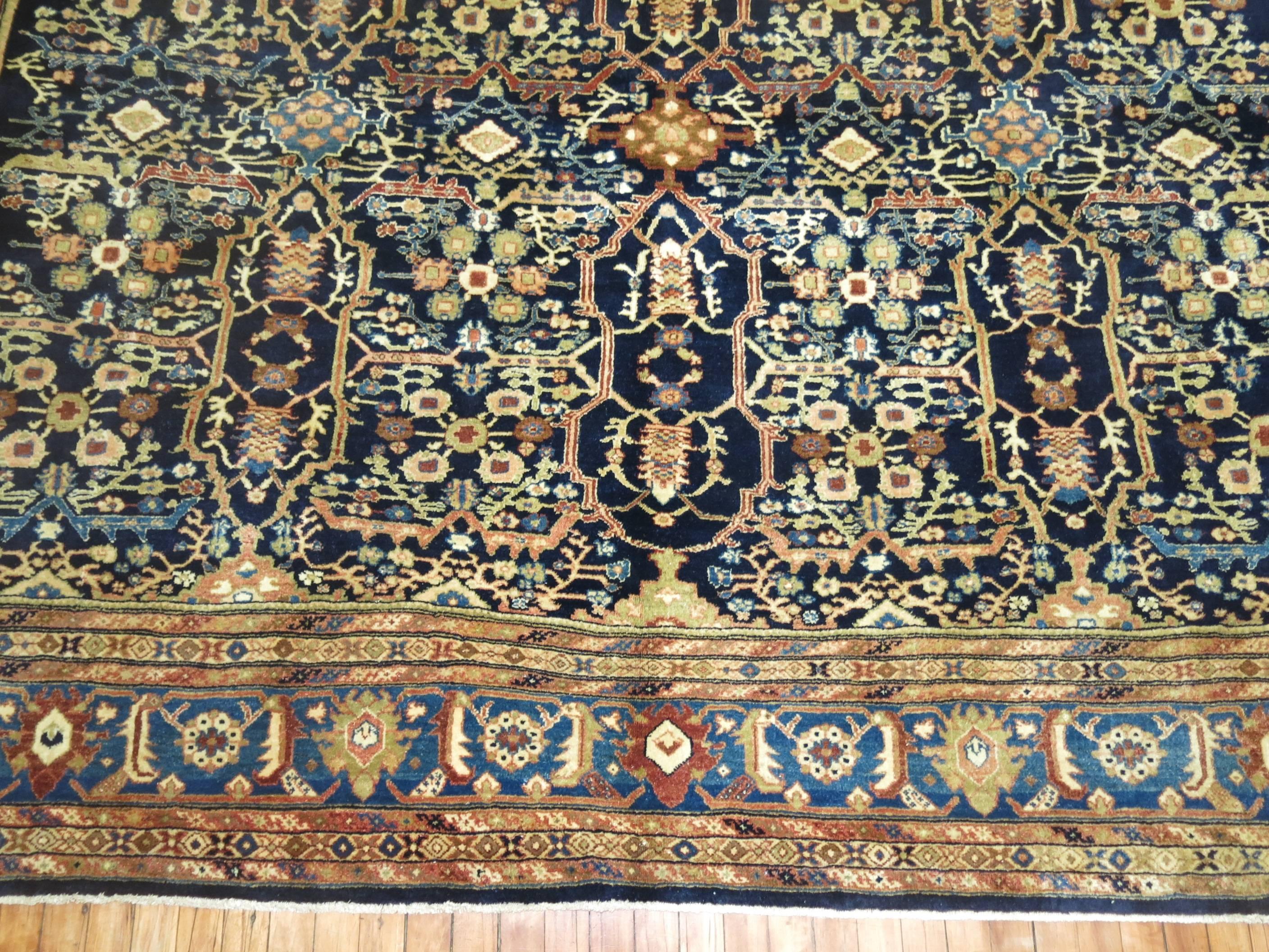 Zabihi Collection Persischer Malayer-Teppich (William und Mary) im Angebot