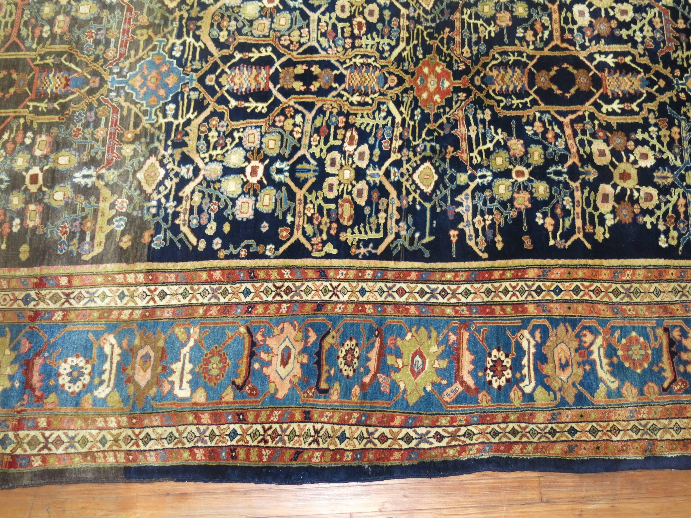 Zabihi Collection Persischer Malayer-Teppich (20. Jahrhundert) im Angebot