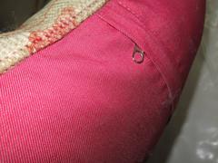 Oushak Pillow Backed in Pink