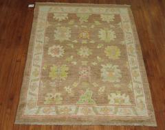 Vintage Inspired Oushak Rug