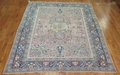 Persian Meshed Rug with Bird Medallion