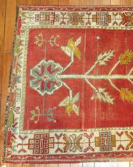 Zabihi Collection Antique Turkish Oushak Prayer Rug