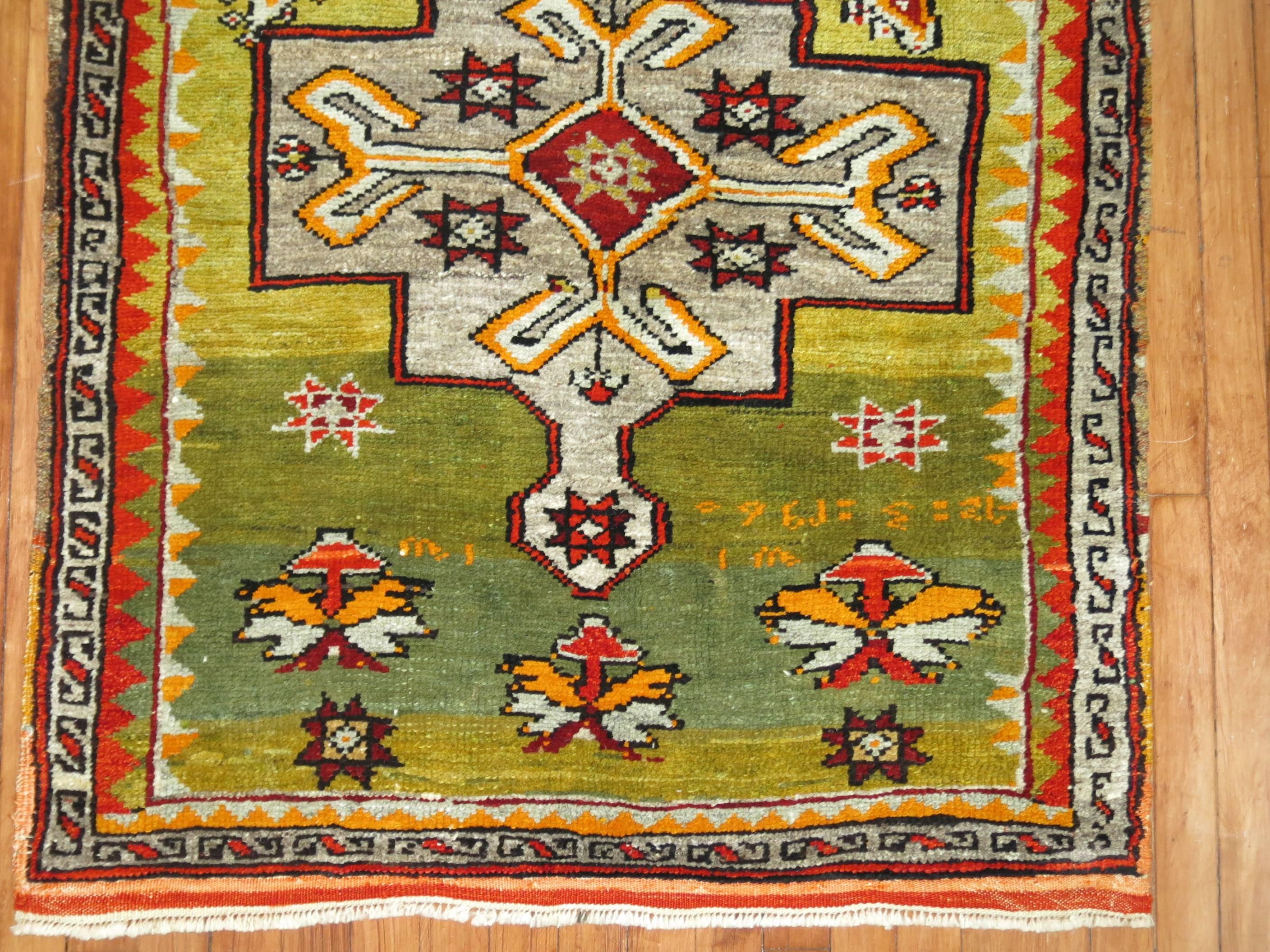 Oushak Vintage Anatolian Rug