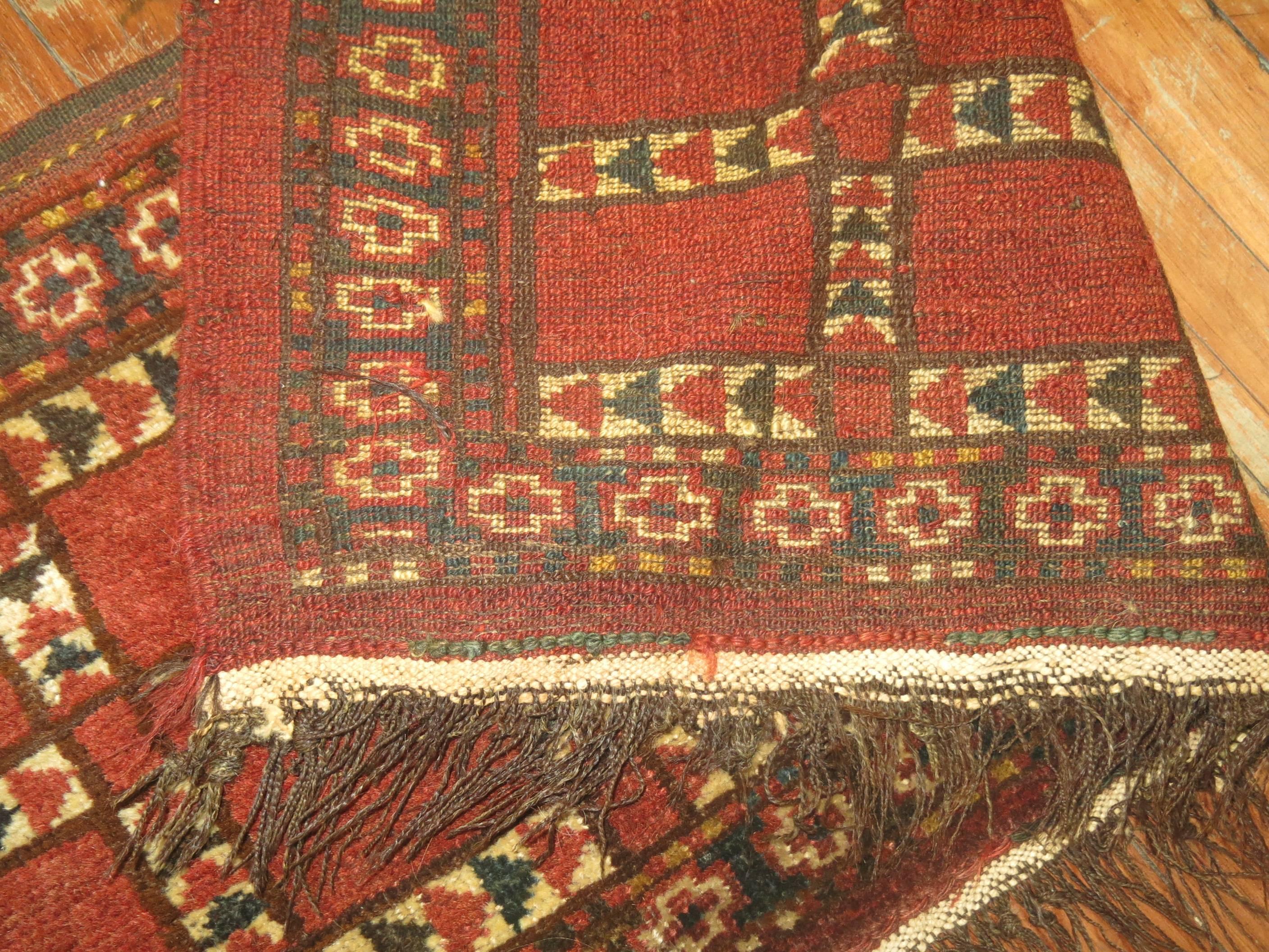 20th Century Ersari Tribal Wall Hanging Rug