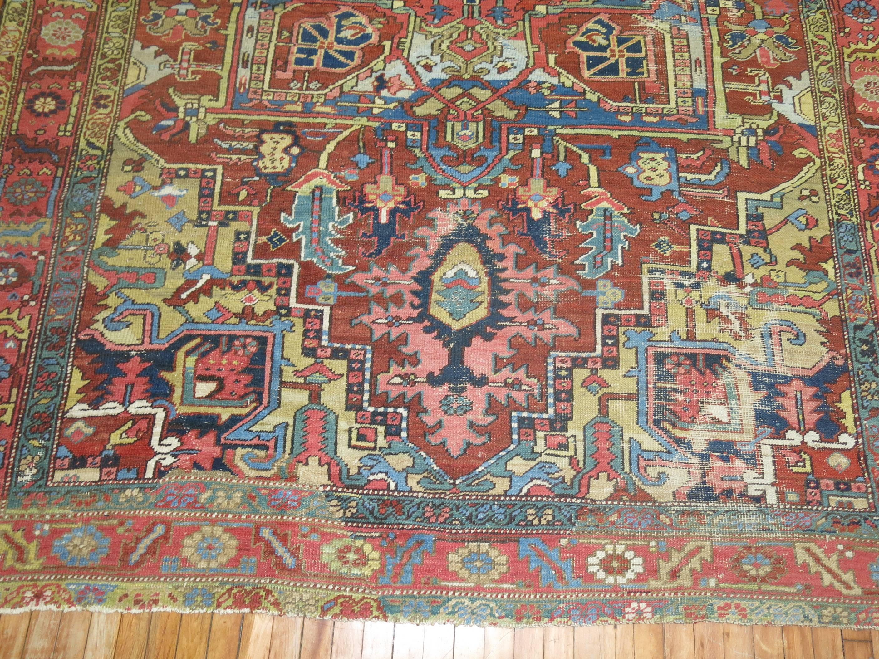 20th Century Persian Heriz Rug