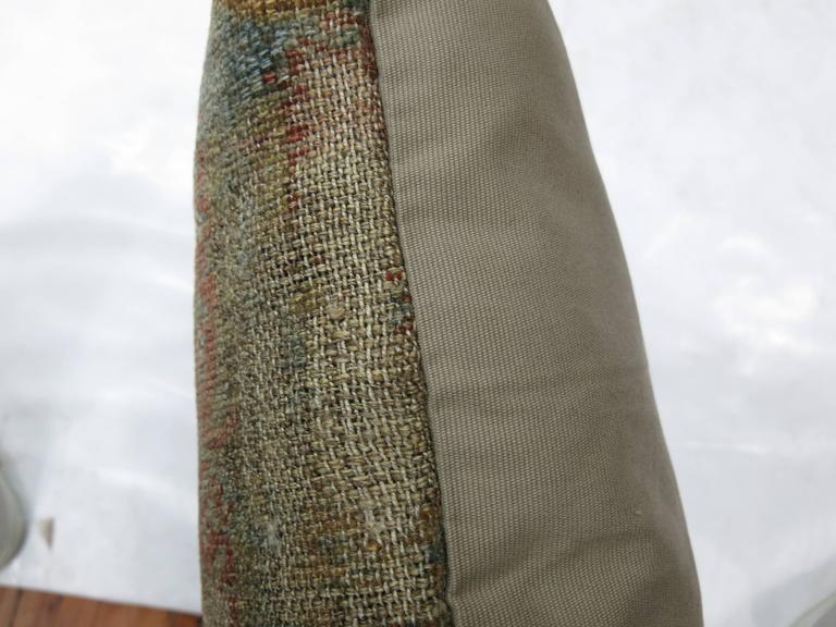Shabby Chic Persian Bolster Pillow For Sale at 1stdibs