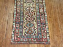Zabihi Collection Antique Caucasian Runner