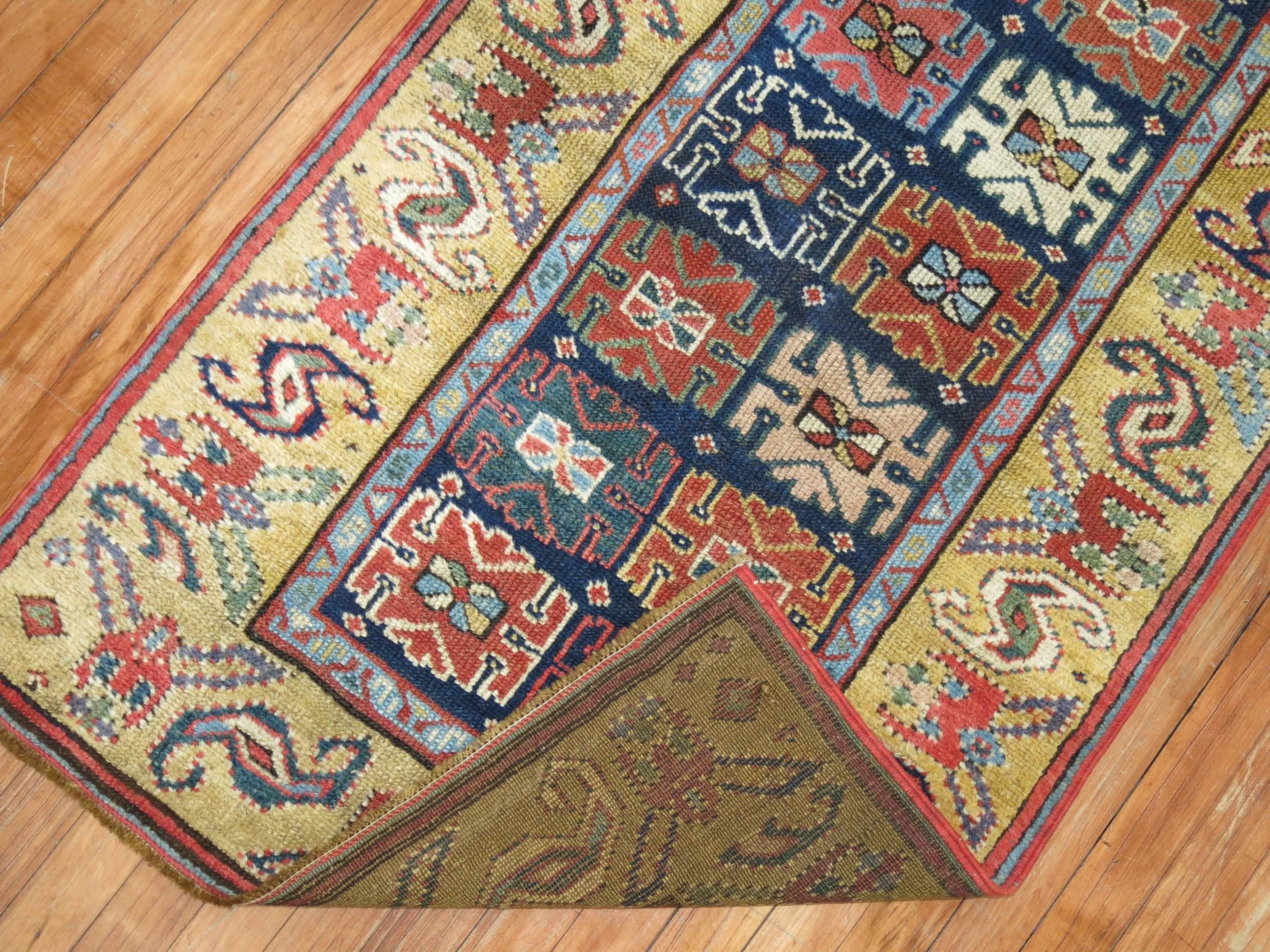 Varamin Northwest Persian Runner In Good Condition For Sale In New York, NY