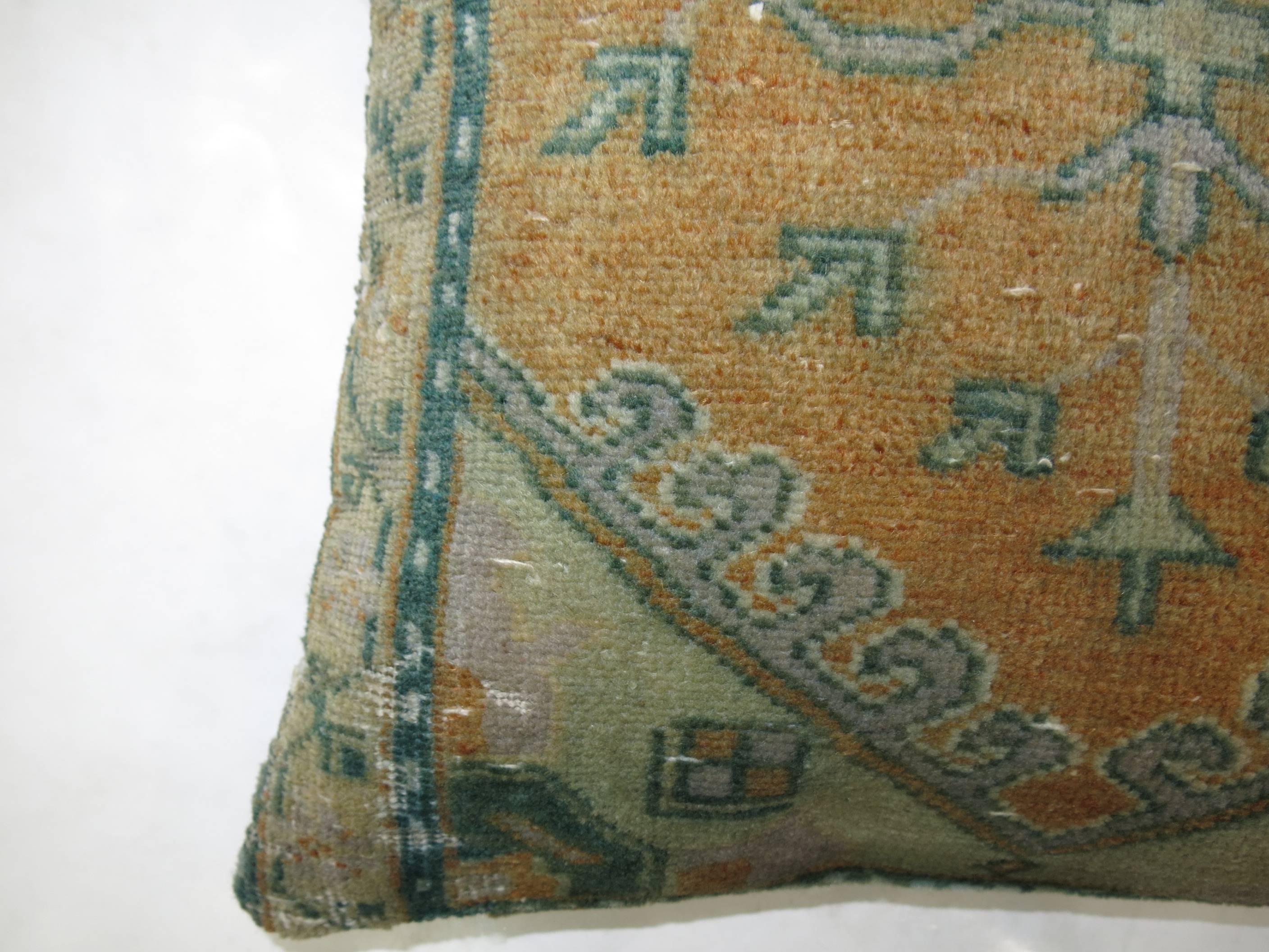 Oushak Anatolian Rug Pillow