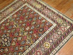 Rare Early 20th Century Hand-Woven Antique Caucasian Shirvan Rug