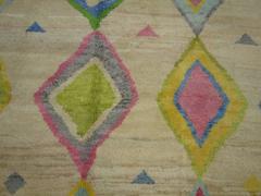 Colorful Turkish Tulu Vintage Inspired Room Size Rug