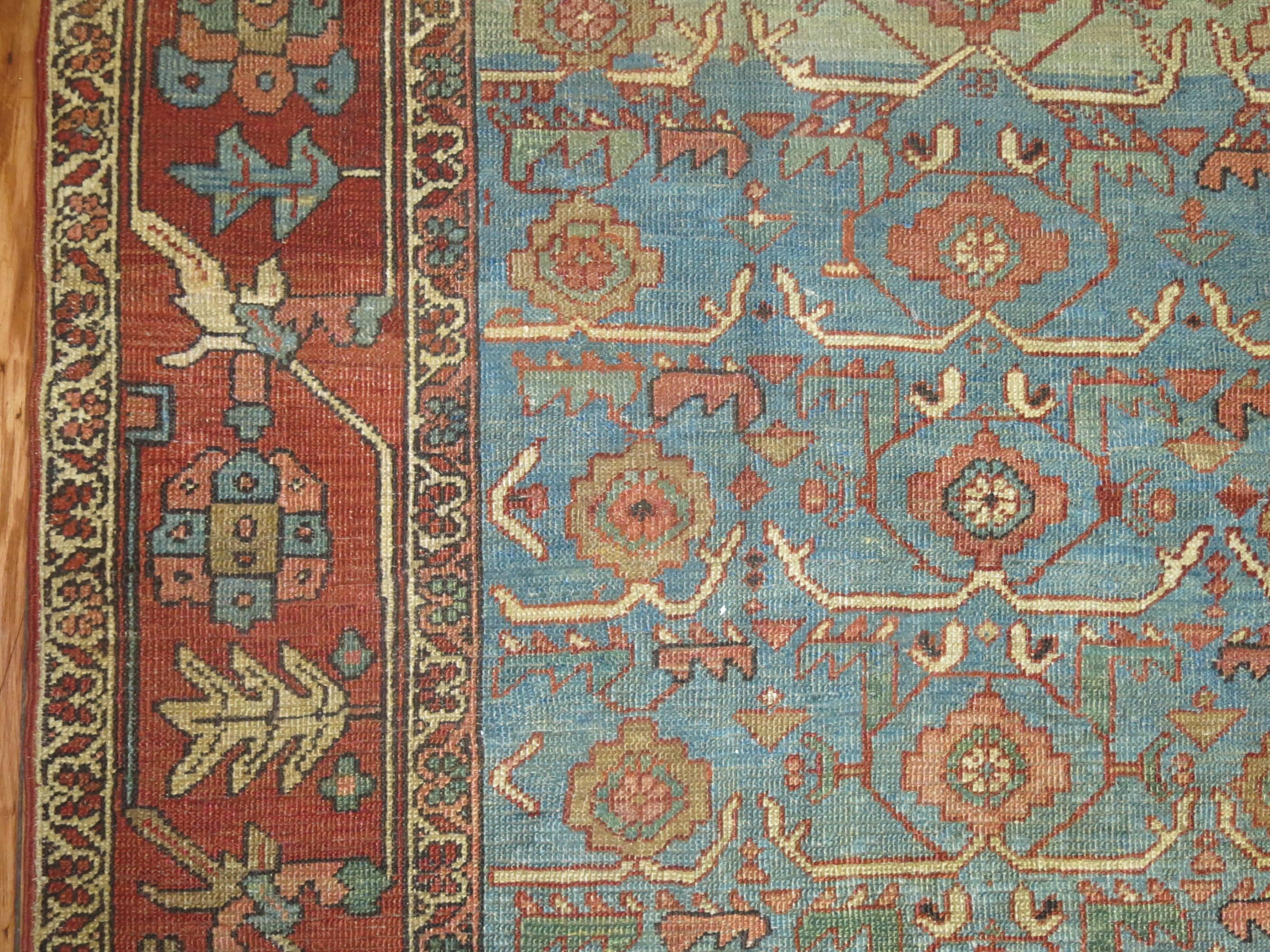 Antique Persian Heriz Rug 1