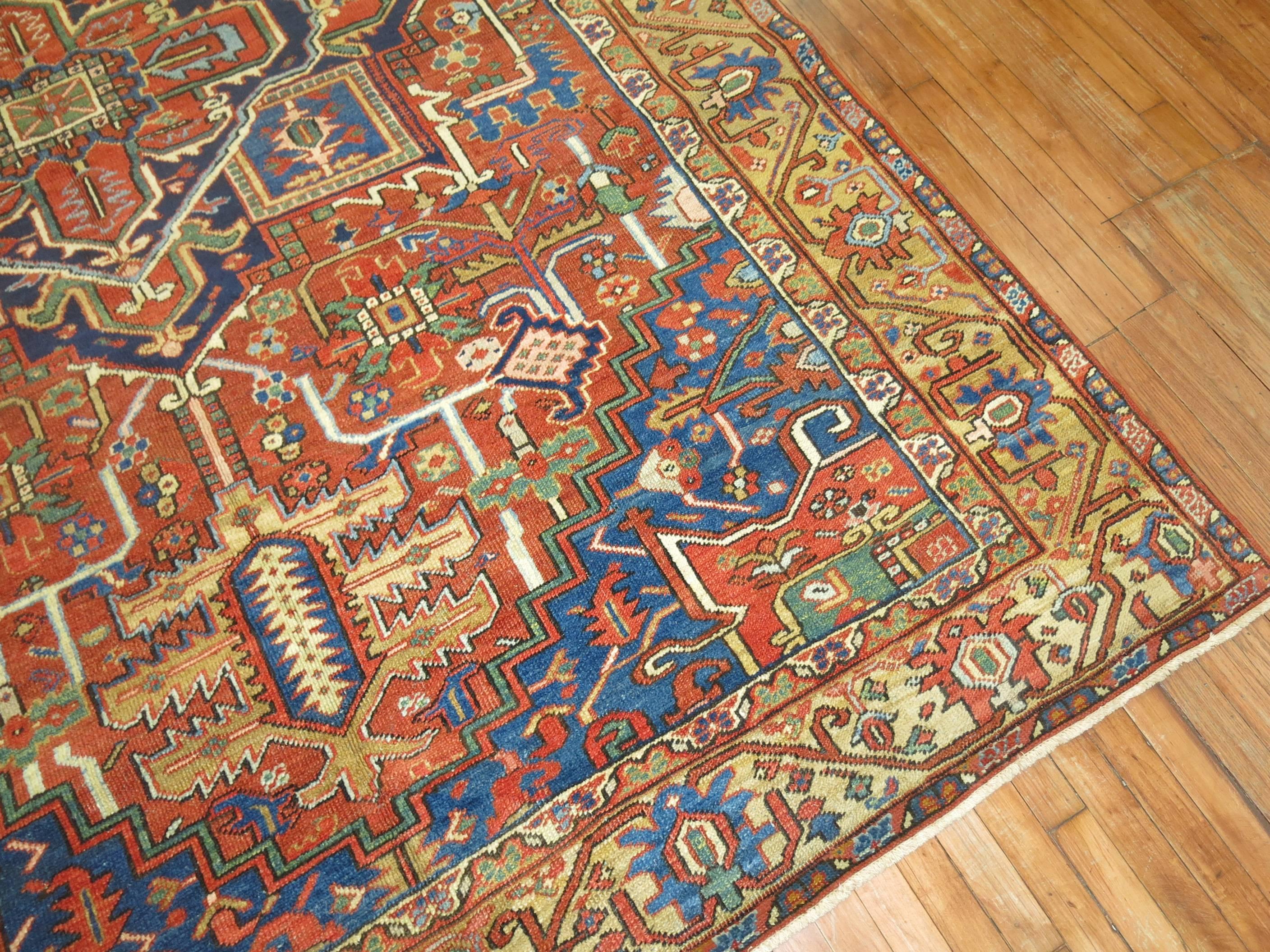 Oushak Persian Heriz Carpet