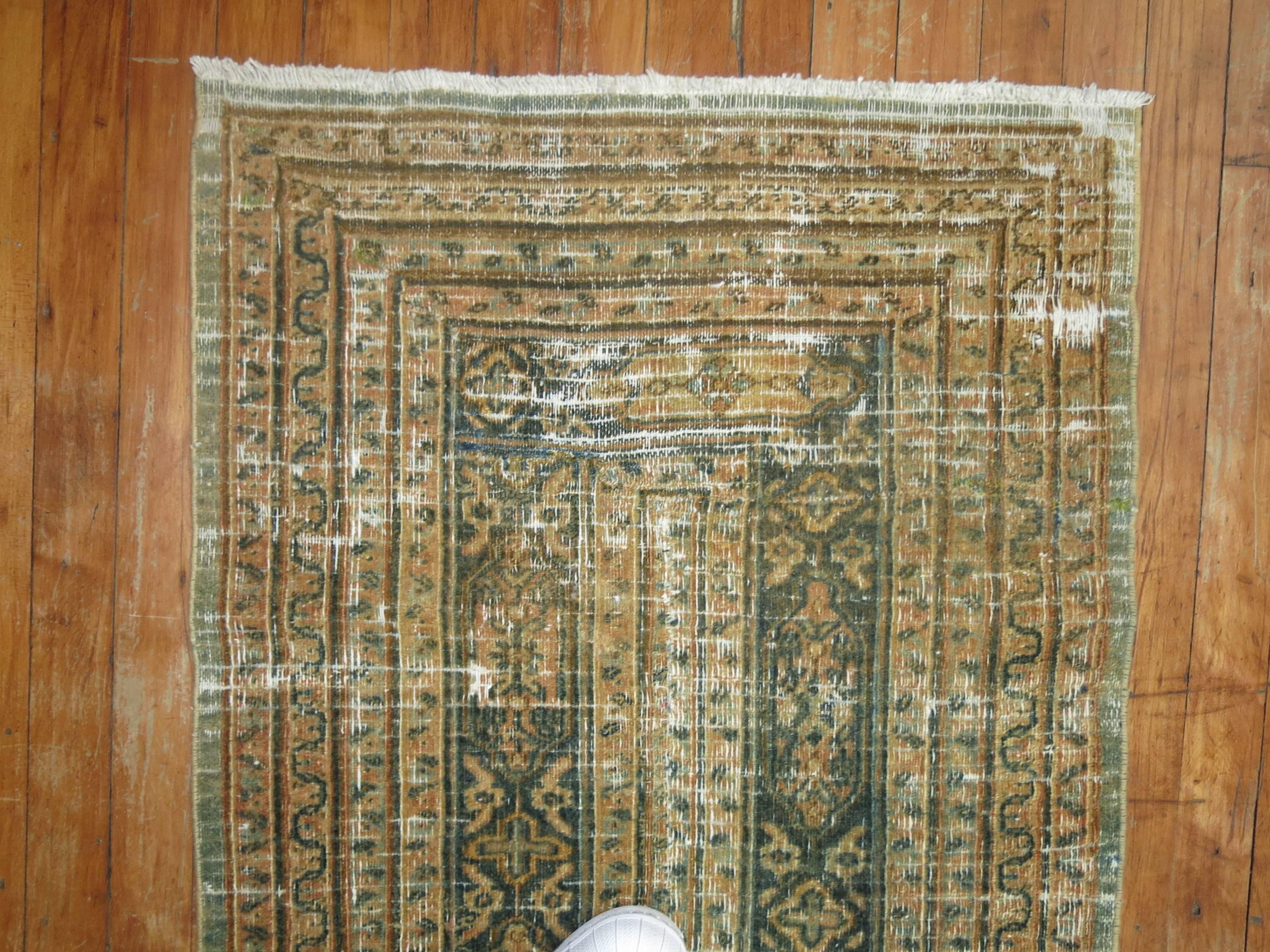 Tabriz Antique Doroksh Distressed Runner