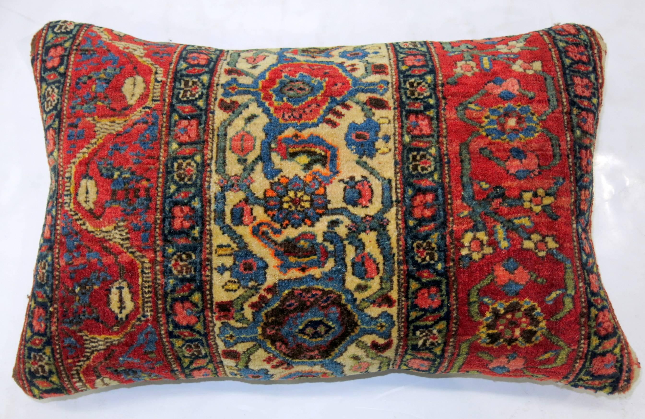 Connoisseur Antique Persian Bidjar Pillows In Excellent Condition In New York, NY