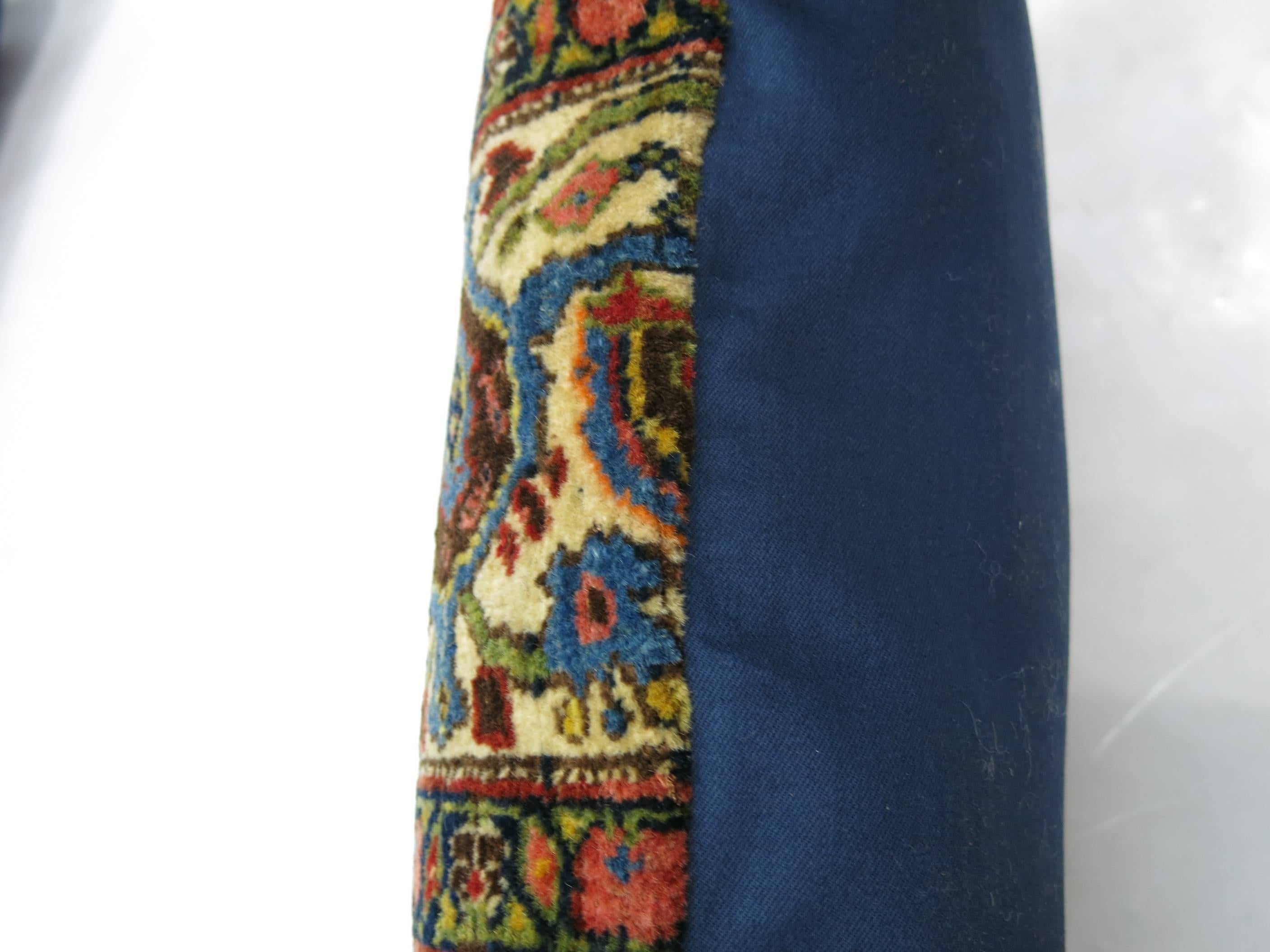 20th Century Connoisseur Antique Persian Bidjar Pillows