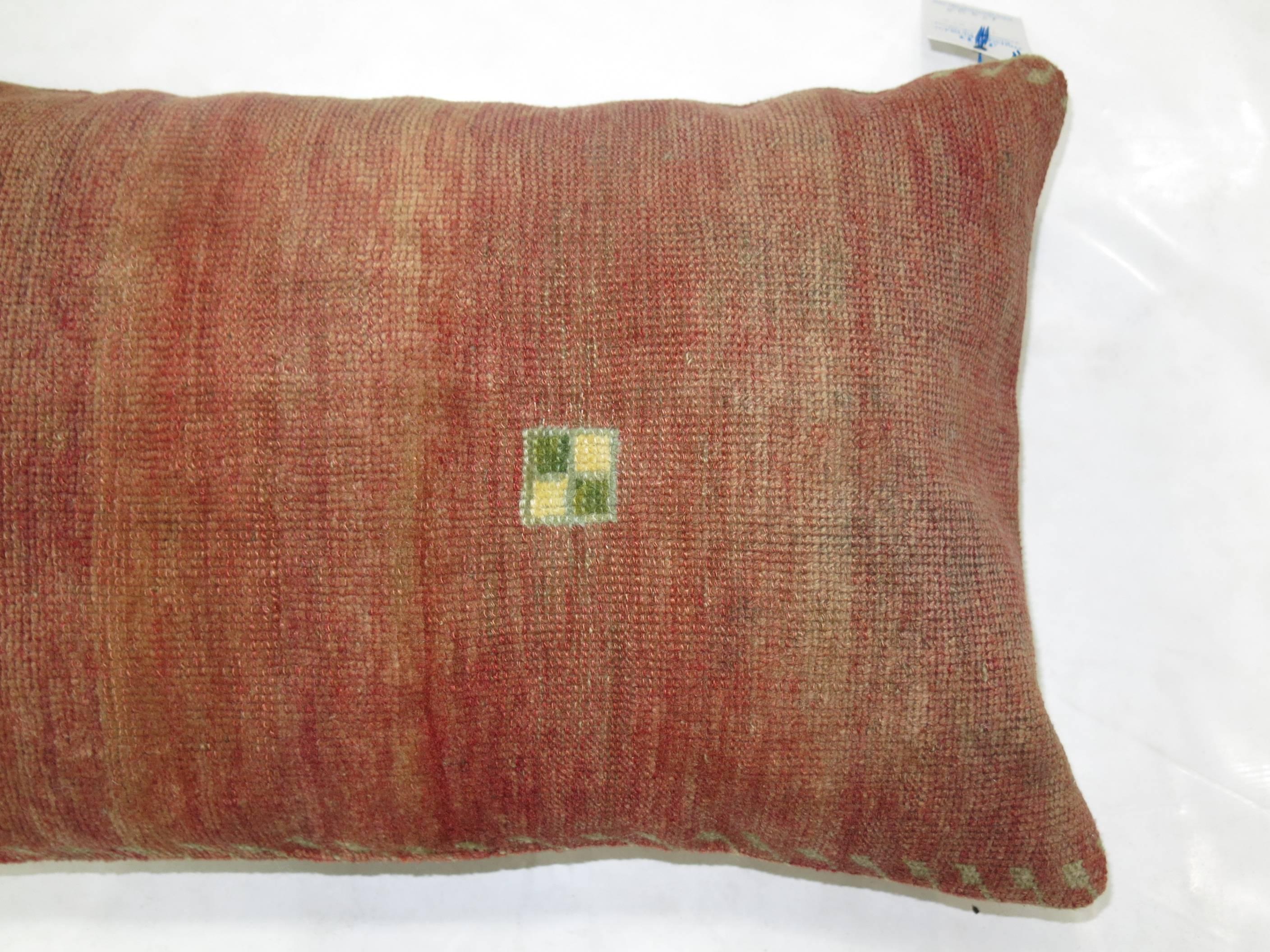 Oushak Lumbar Vintage Turkish Anatolian Pillow