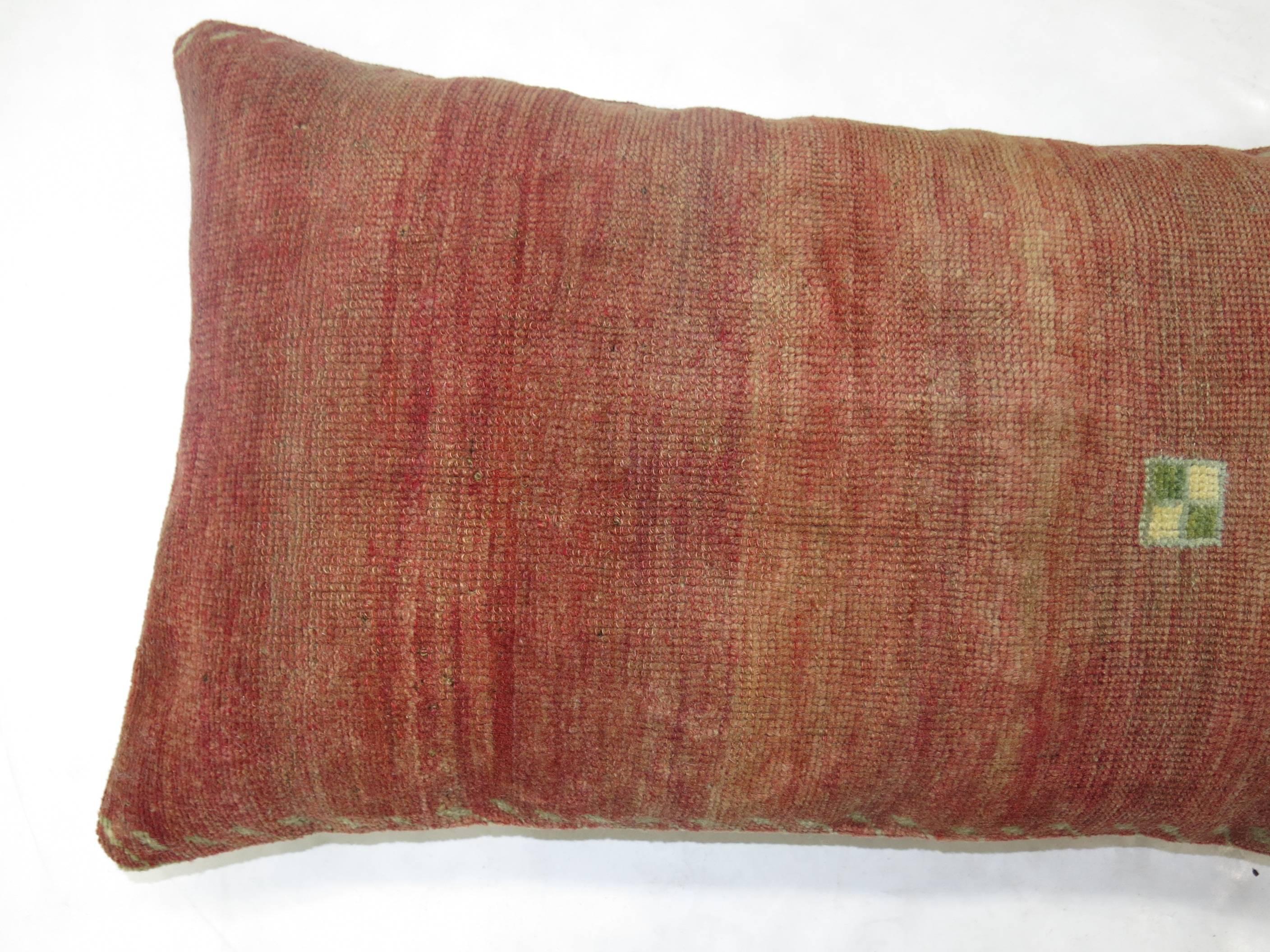 Lumbar Vintage Turkish Anatolian Pillow In Excellent Condition In New York, NY