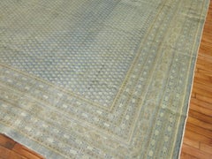 Aqua Blue Persian Seraband Antique Rug