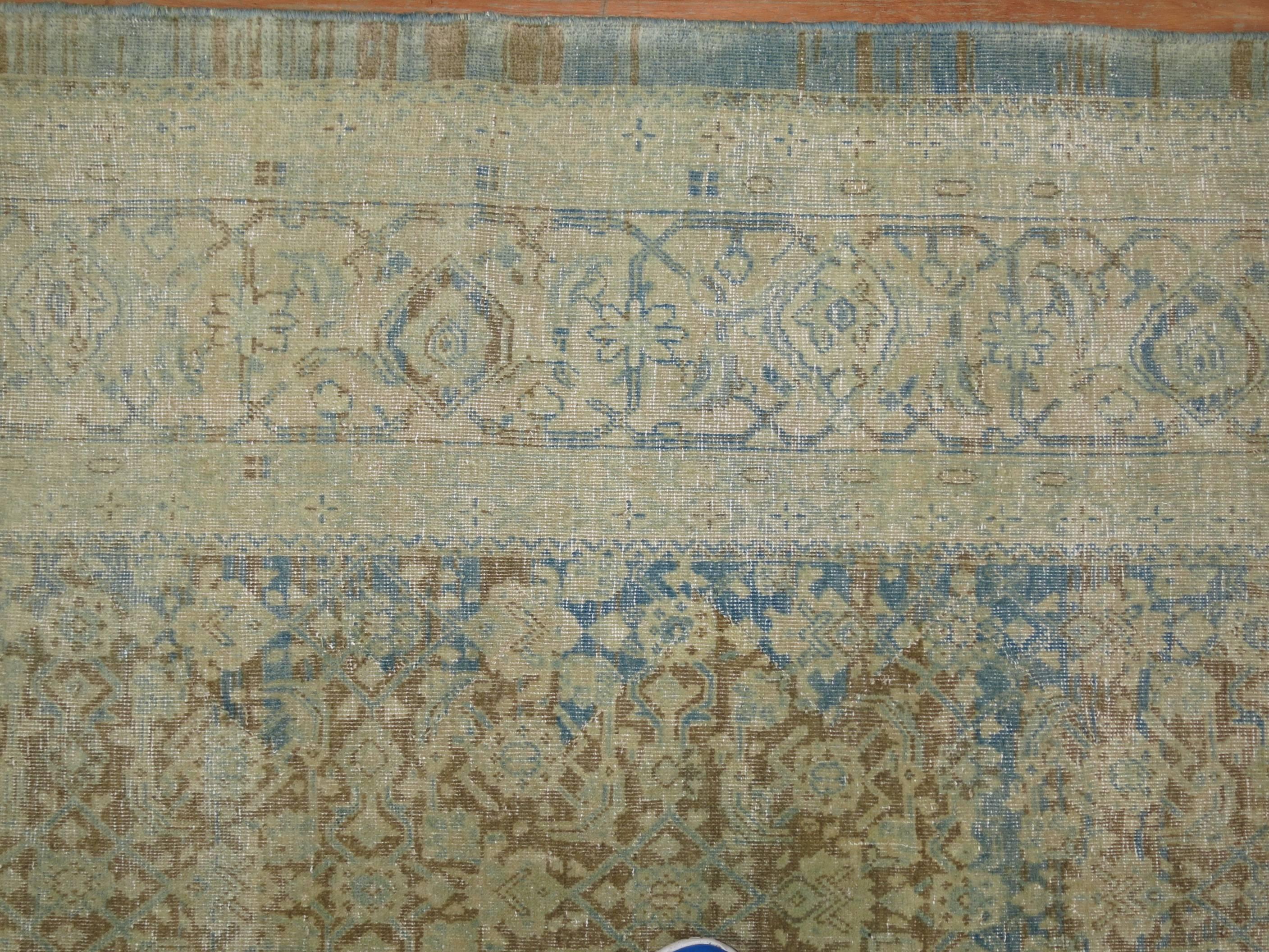 Zabihi Collection Persian Tabriz Oversize Carpet For Sale 3