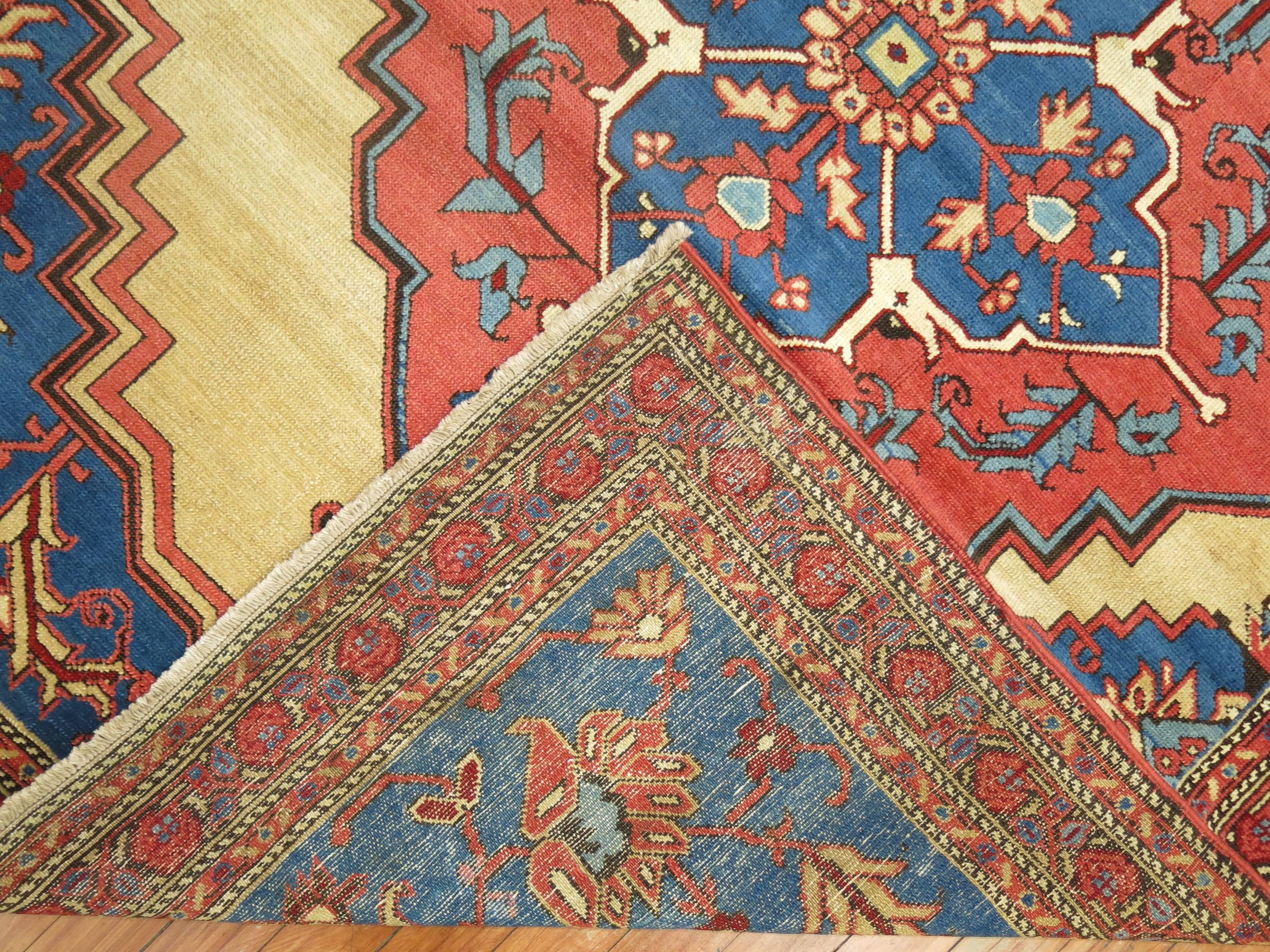 Antique Persian Bakshaish Carpet 2