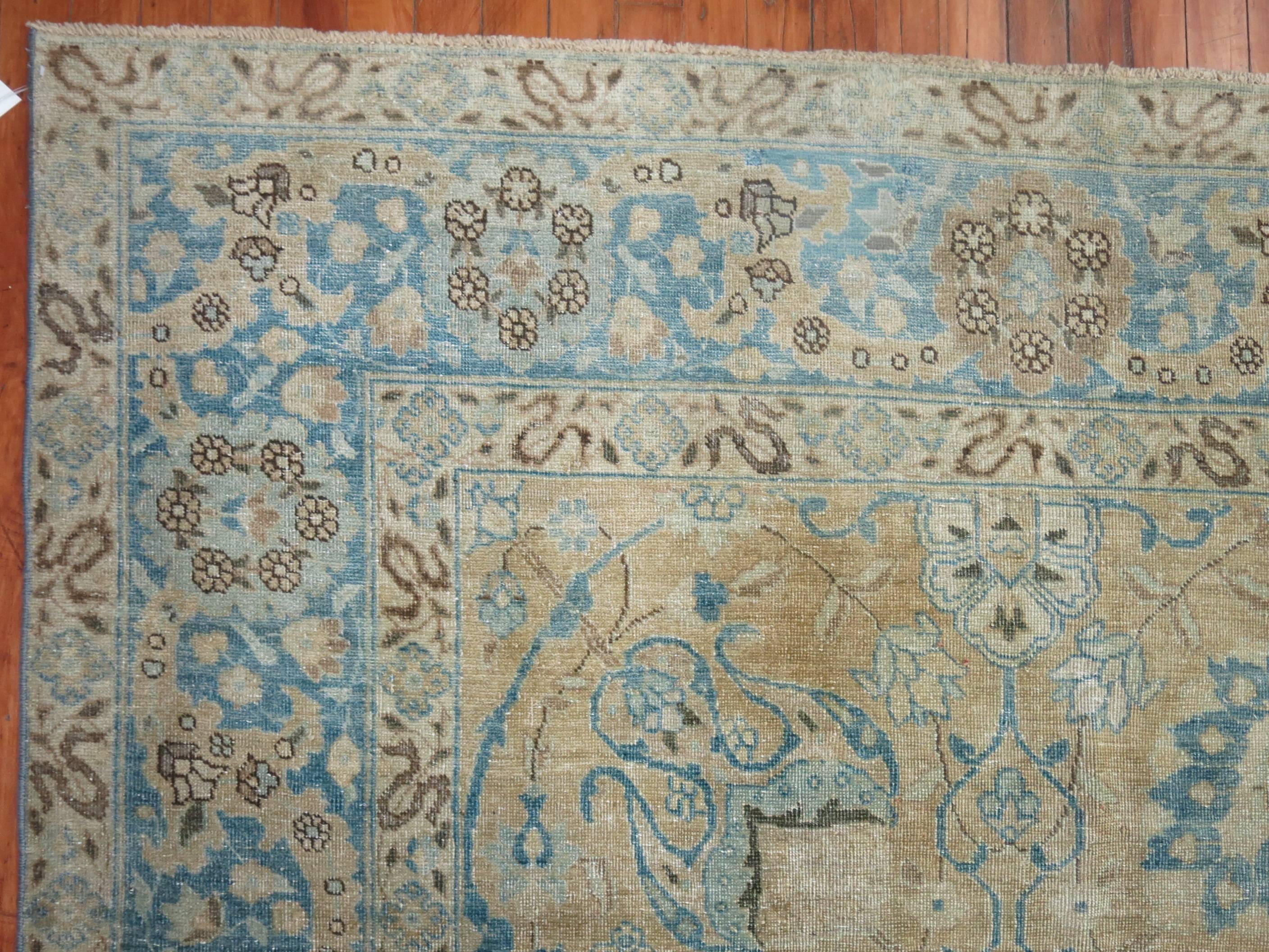 Persian Tabriz Carpet In Good Condition In New York, NY