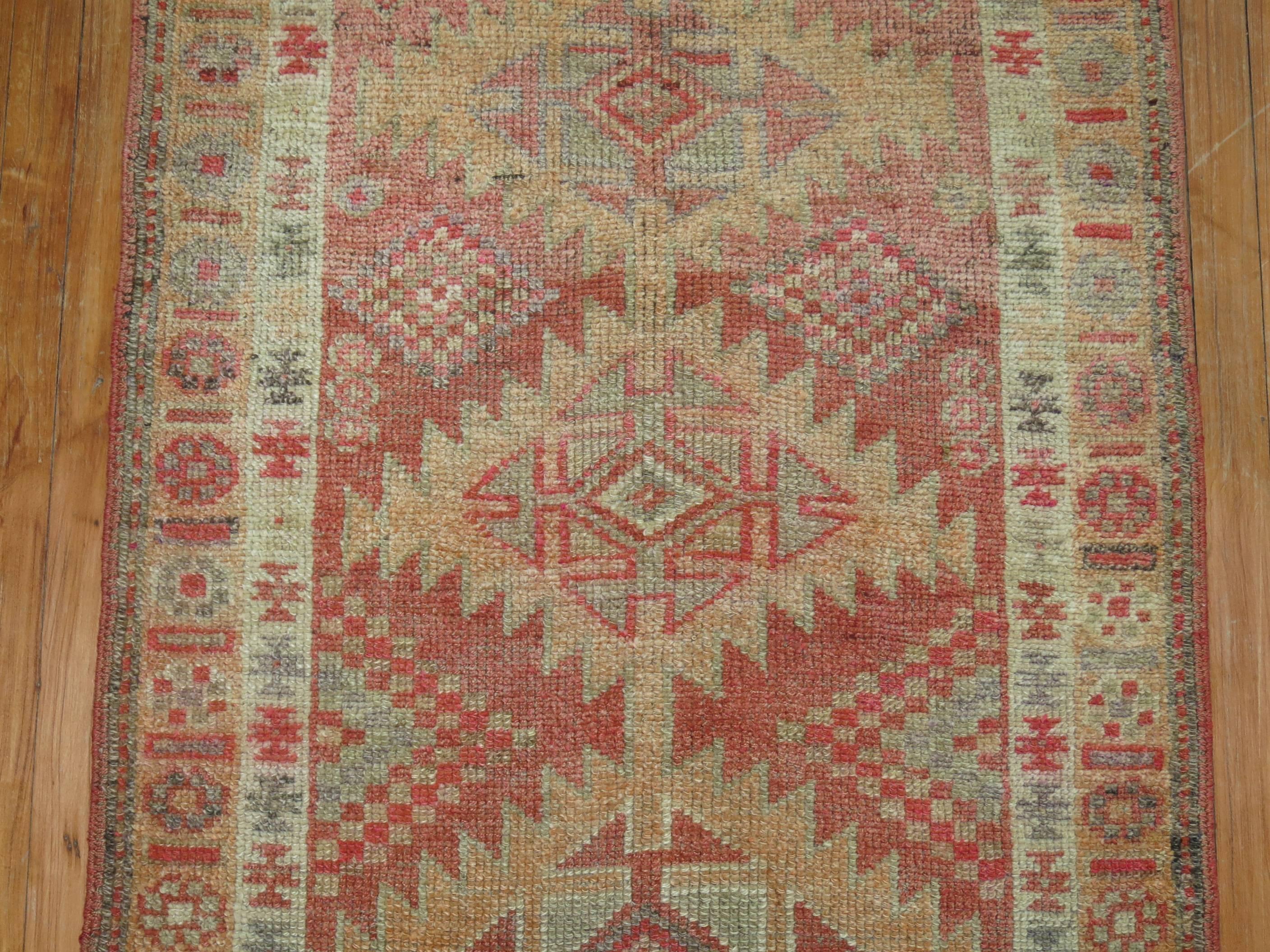 Vintage Anatolian Runner In Excellent Condition In New York, NY