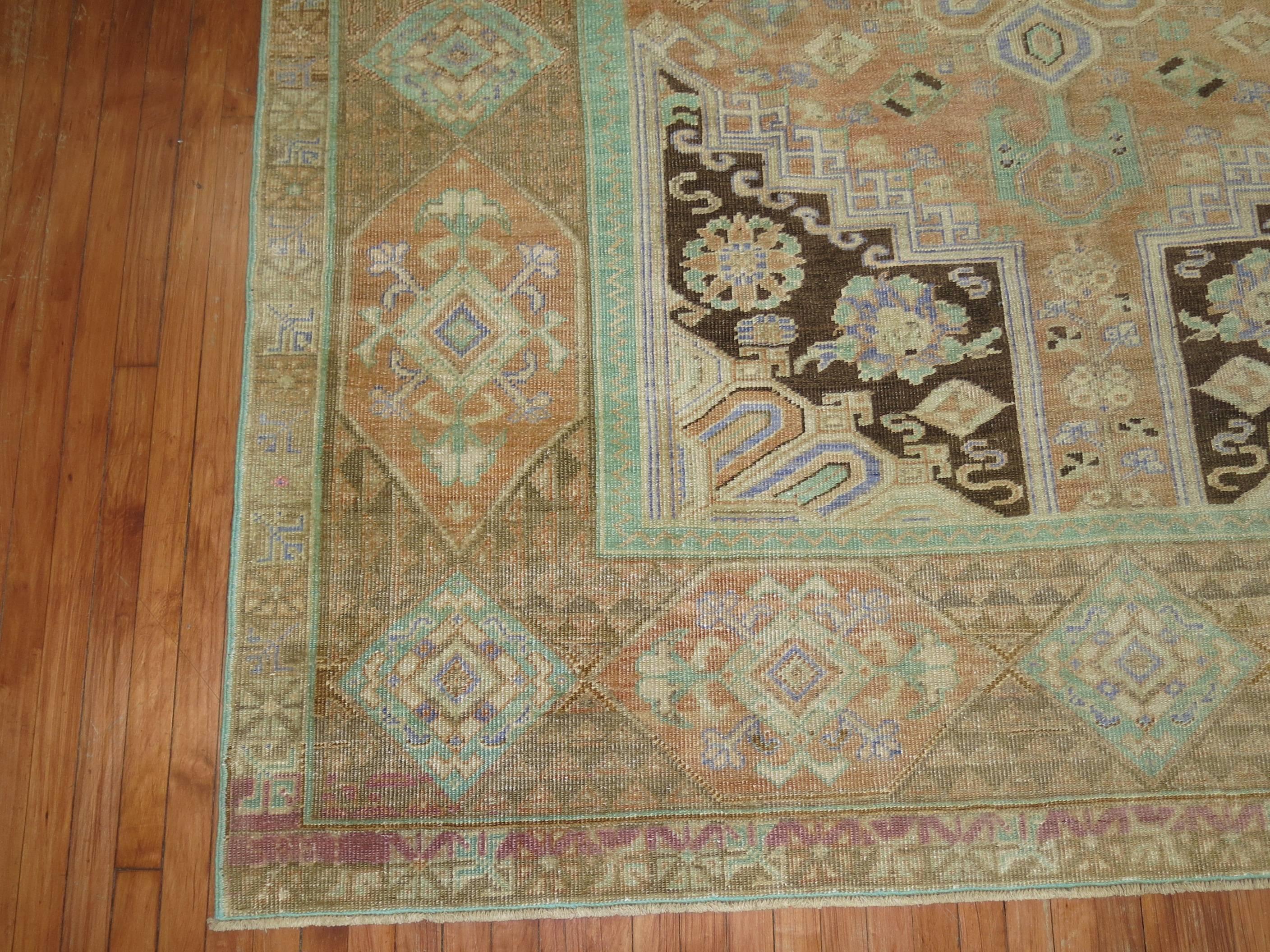 Hand-Woven Vintage Turkish Anatolian Rug For Sale