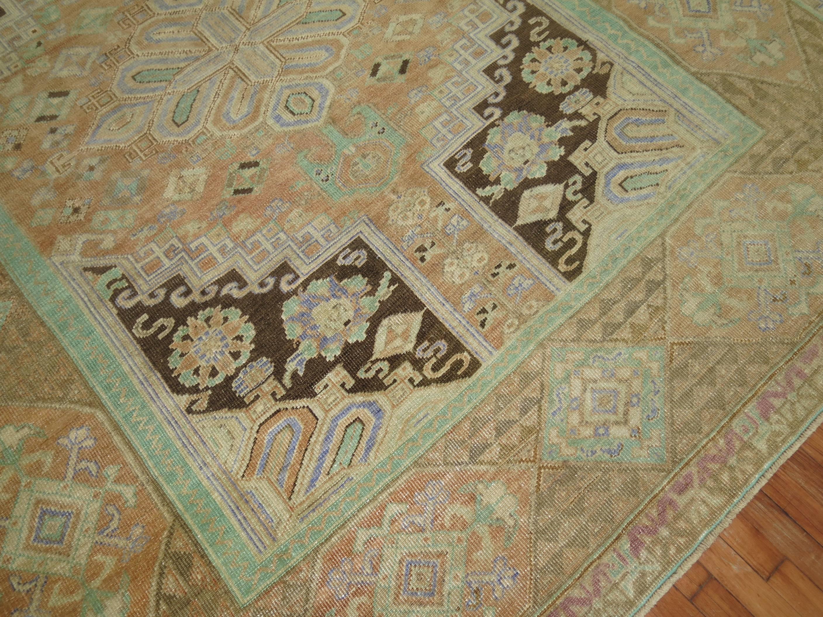 Zabihi Collection Vintage Turkish Anatolian Rug For Sale 3