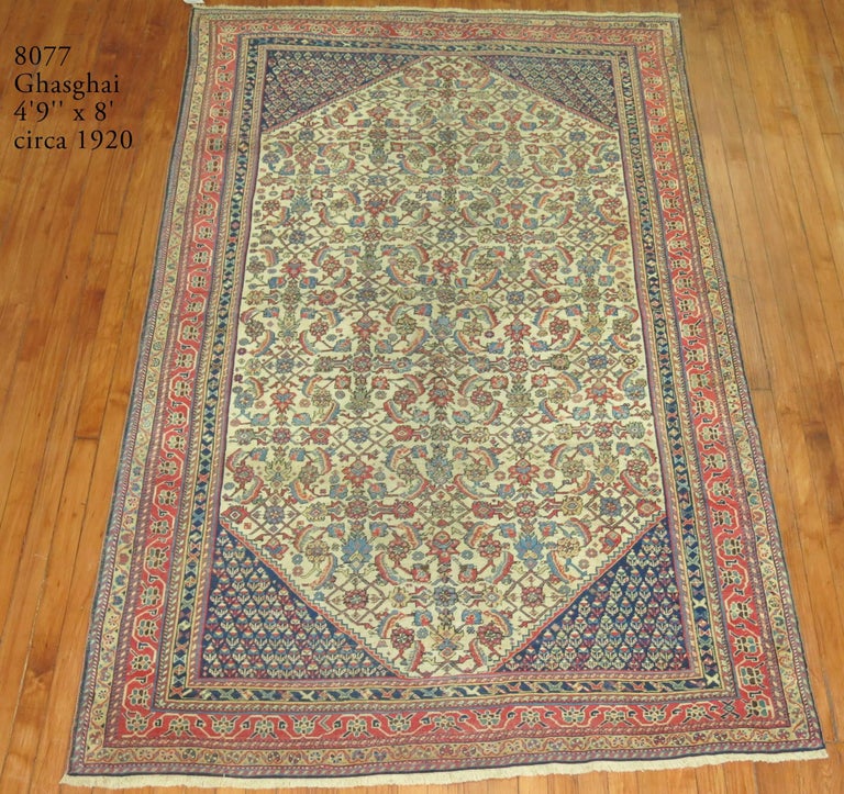 Antique Persian Ghashghai Carpet at 1stDibs