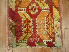 Antique Turkish Yastik Rug