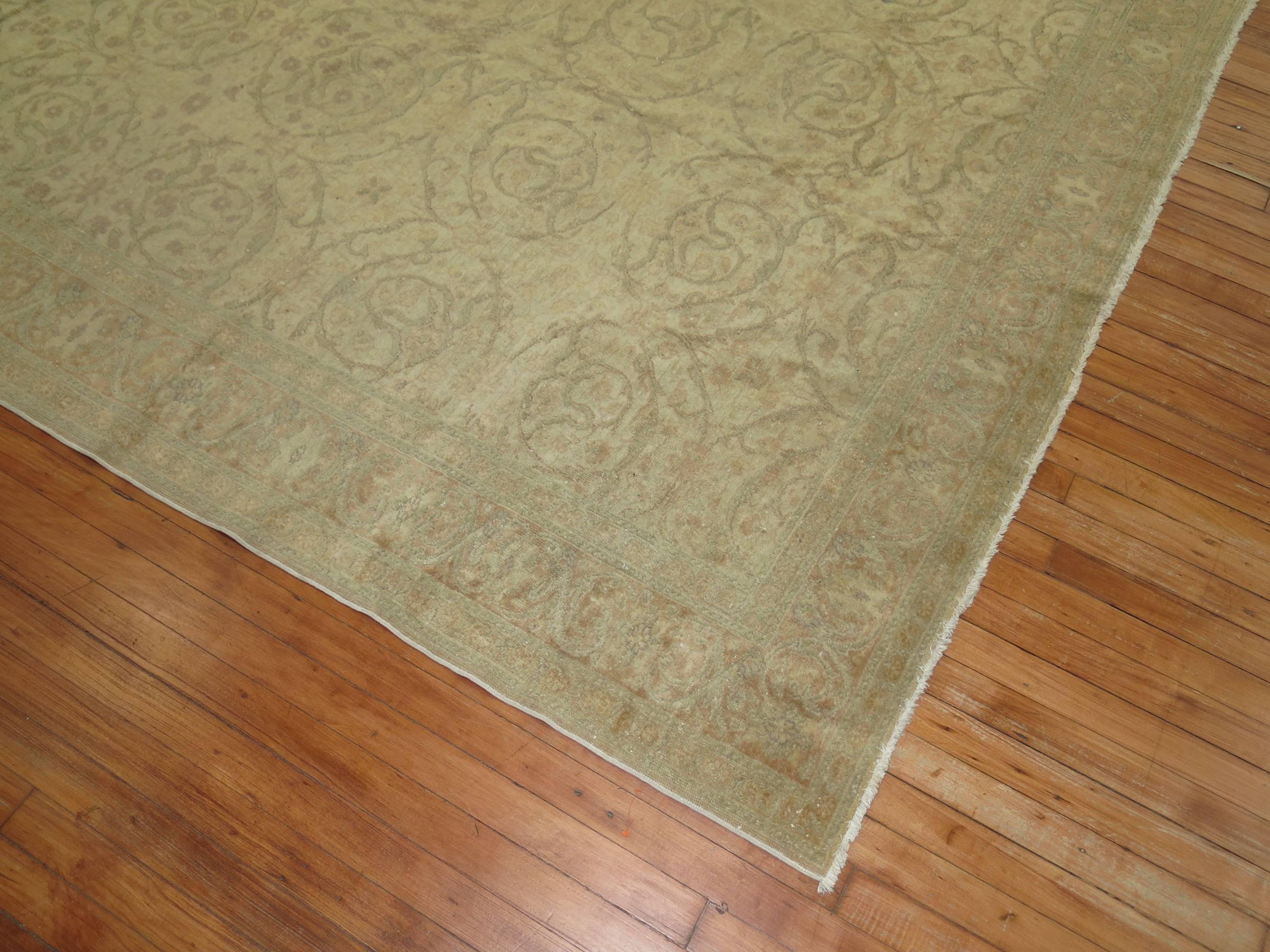 Wool Neutral Color Turkish Sivas Carpet For Sale