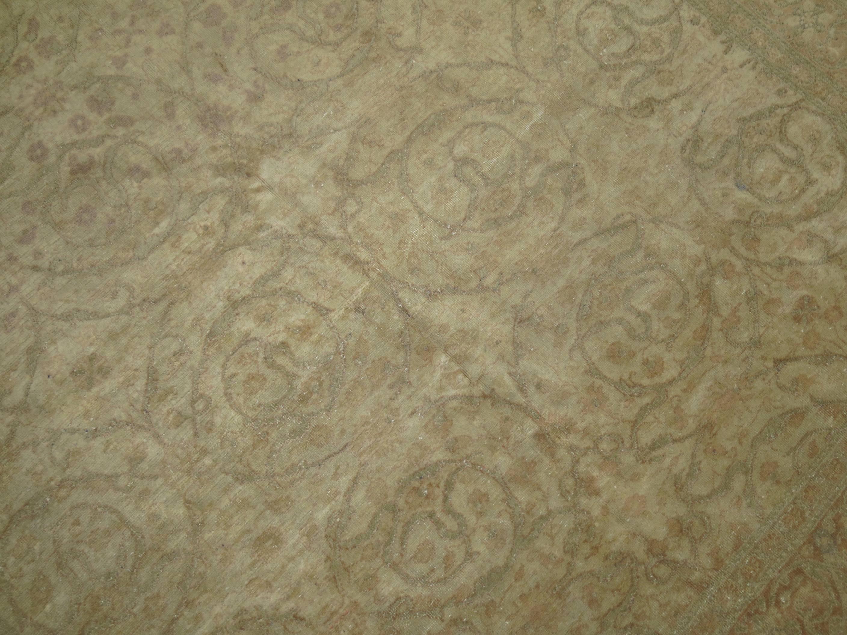 Neutral Color Turkish Sivas Carpet For Sale 1