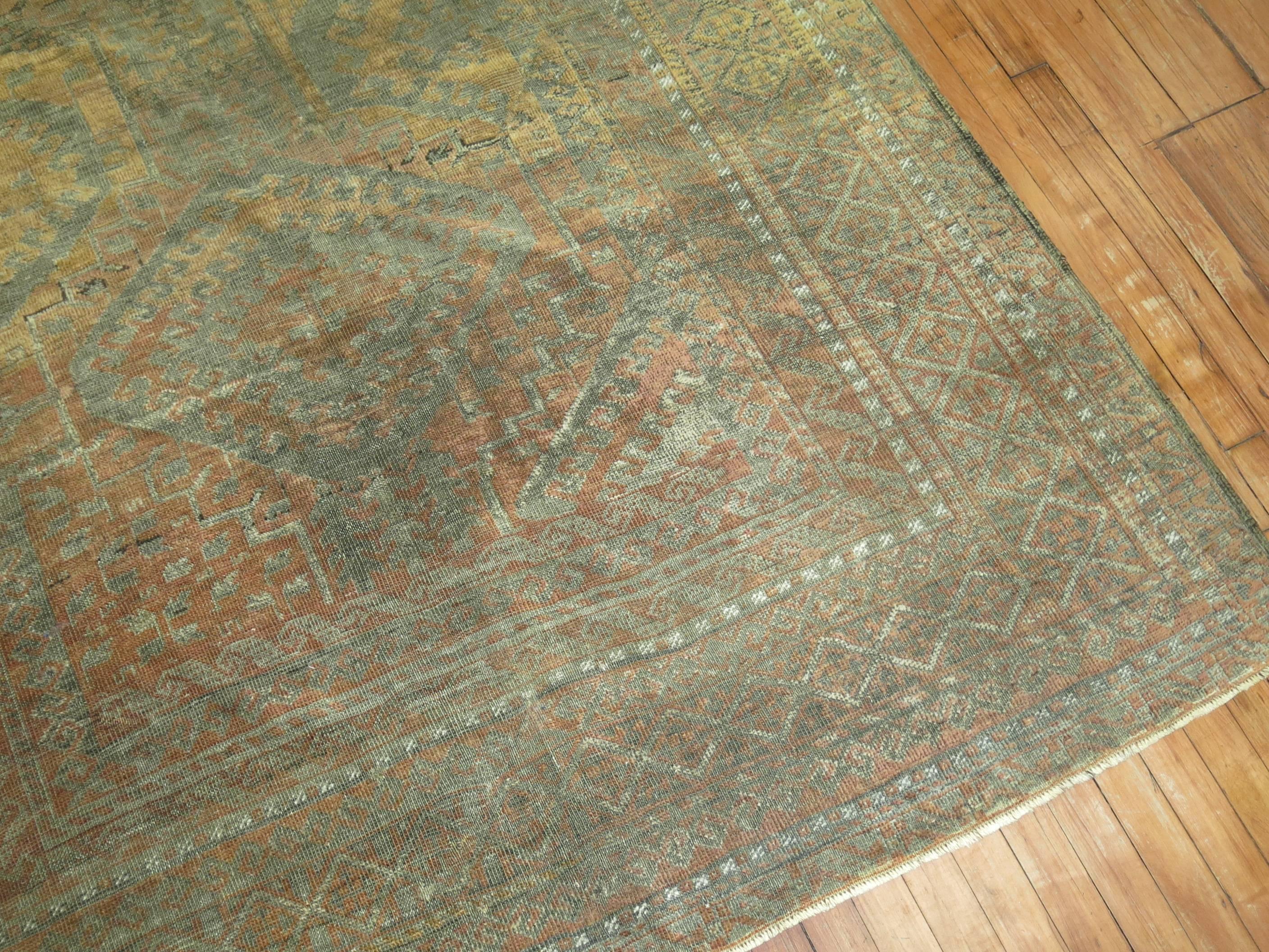 Colección Zabihi Alfombra Persa Tribal Geométrica Tamaño Galería en venta 3