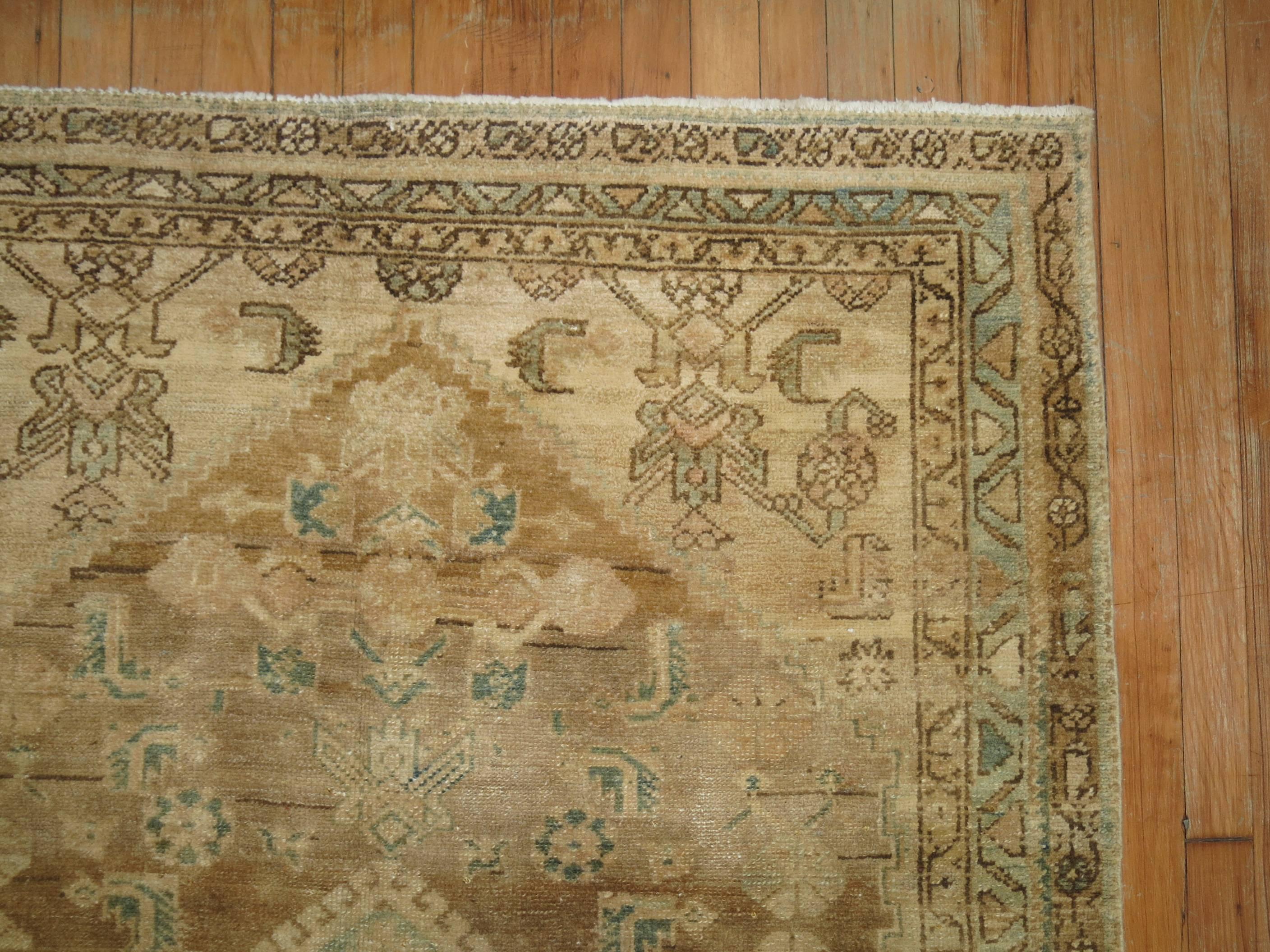 Vintage Persian Hamedan Rug In Excellent Condition In New York, NY