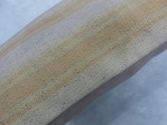 Ivory Yellow Indian Dhurrie Pillow