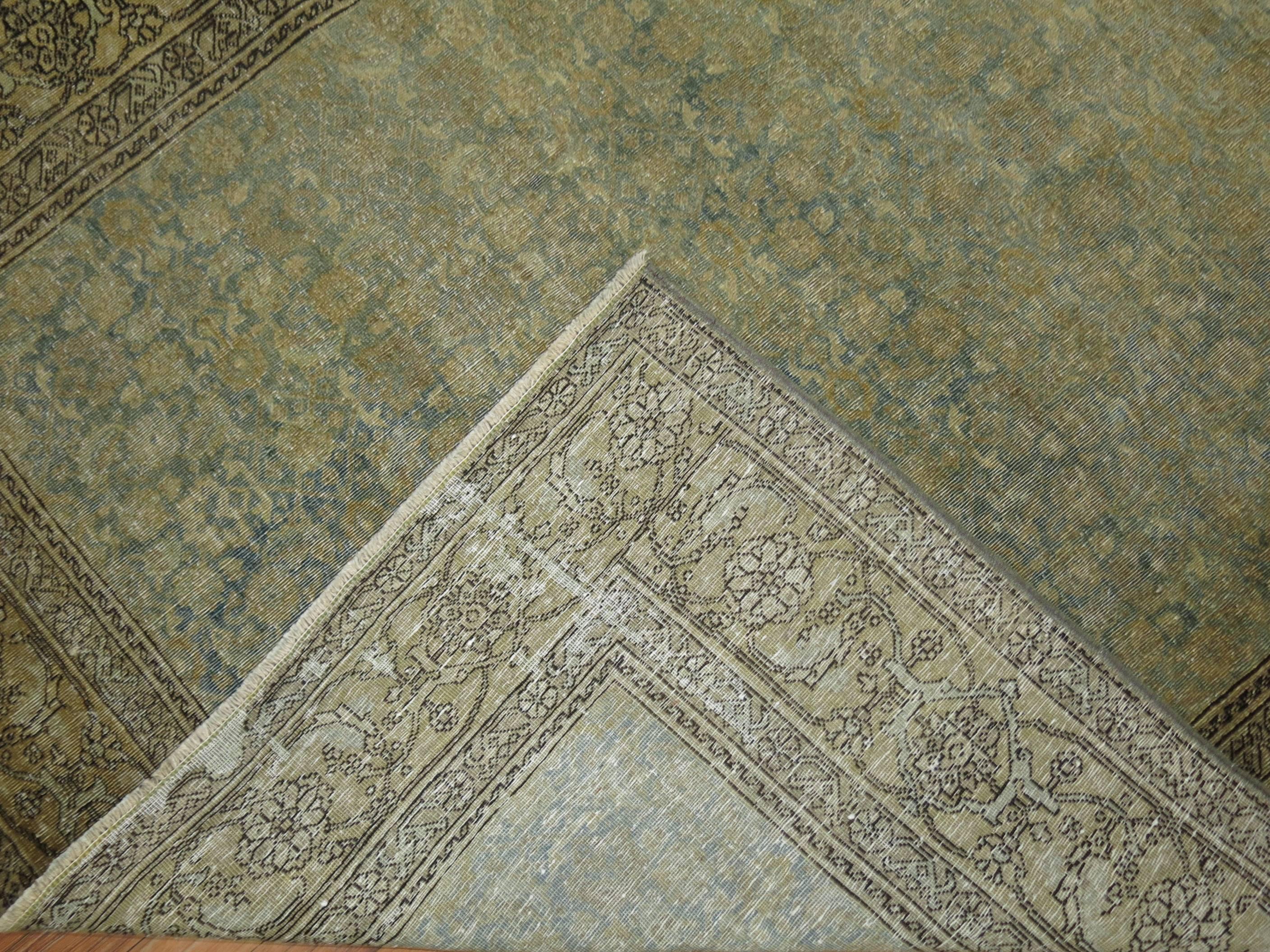 Antique Persian Tabriz Rug In Good Condition In New York, NY