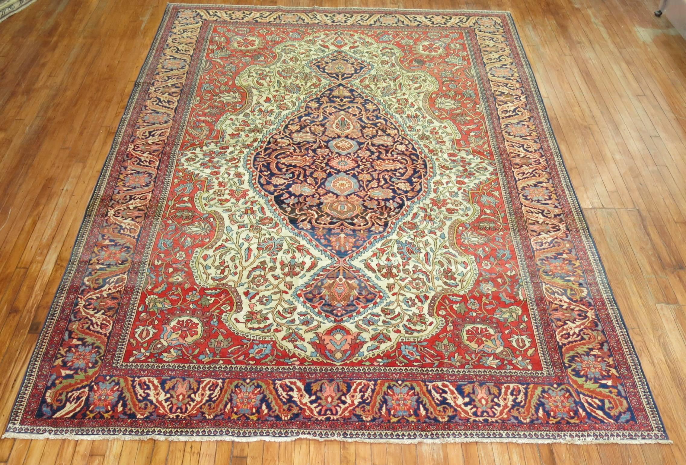 Sarouk Ferahan Teppich, persischer Teppich im Angebot 2