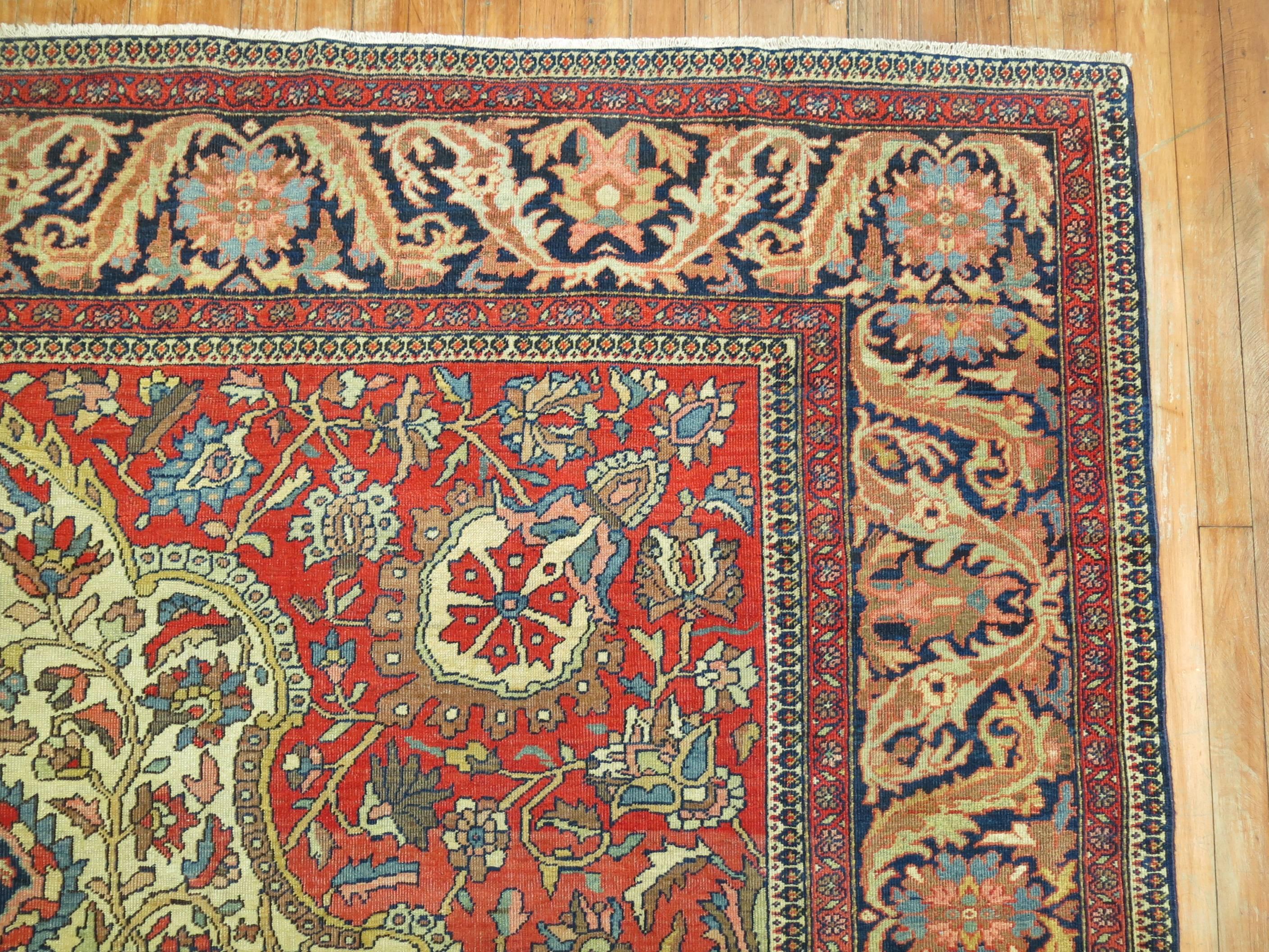 Sarouk Ferahan Teppich, persischer Teppich (Handgewebt) im Angebot