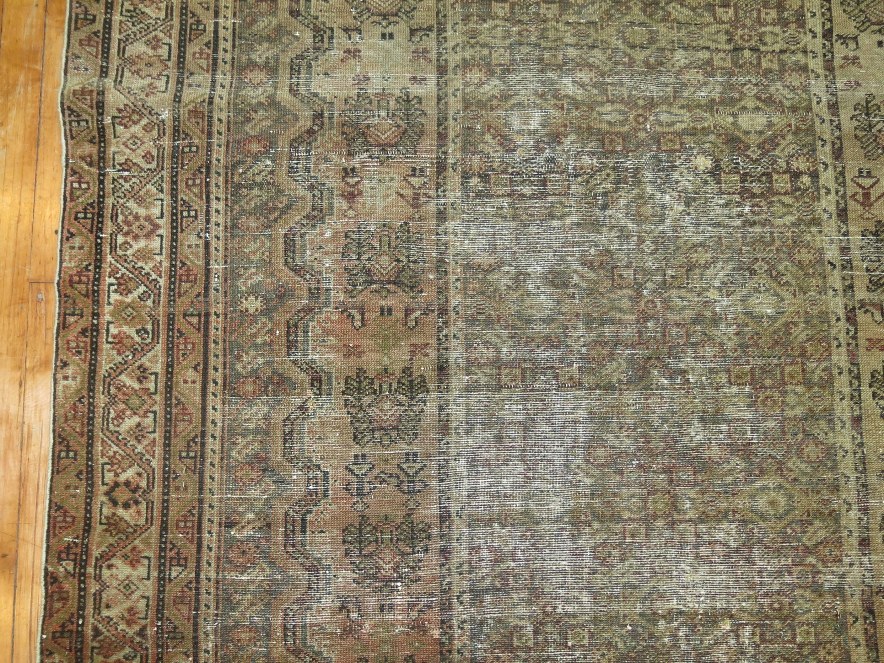 Shabby Chic Persian Malayer Rug For Sale 2